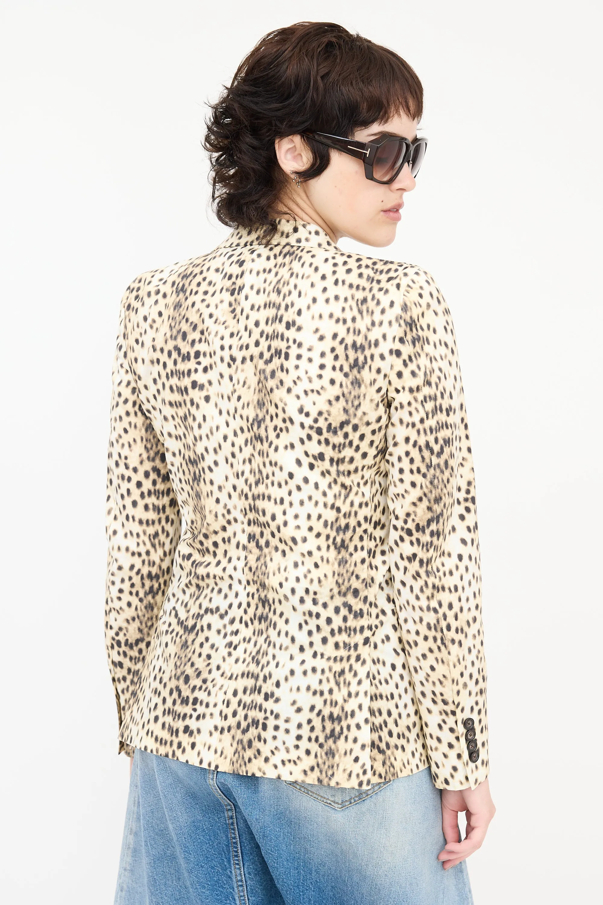 Printed Boyfriend Blazer sold by VSP Consignment product image thumbnail 5