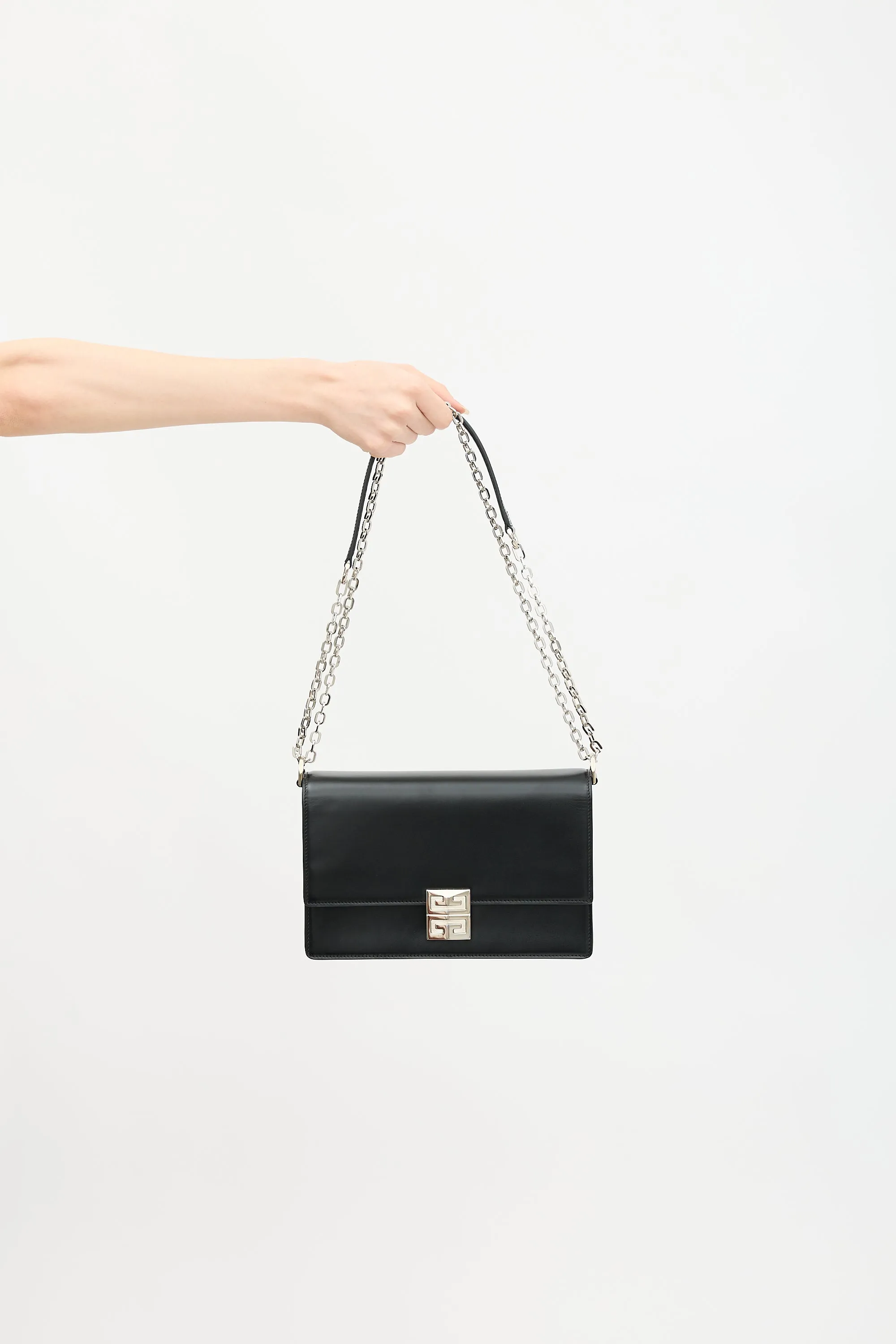 Leather Small 4G Shoulder Bag sold by VSP Consignment