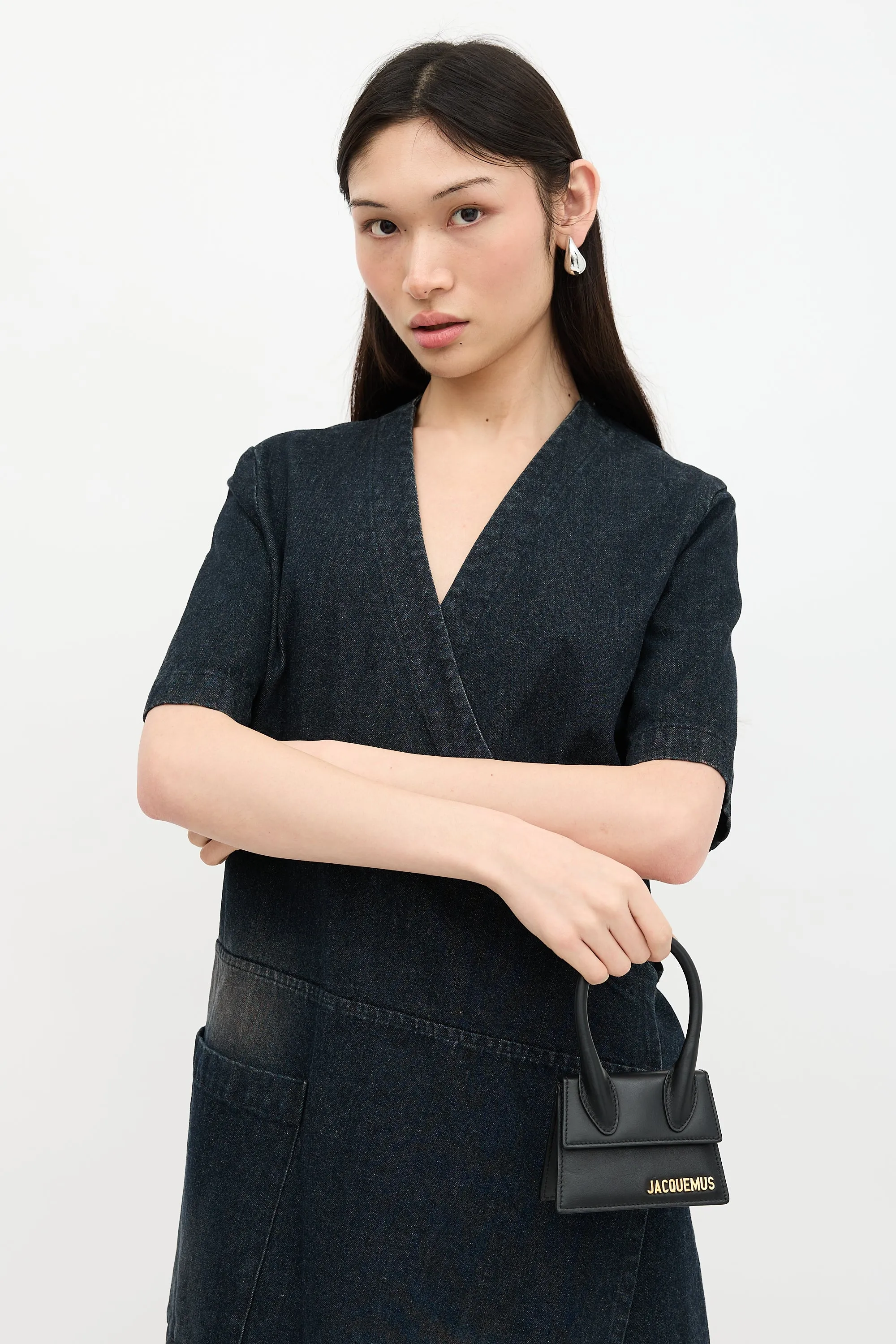 Leather La Chiquito Crossbody Bag sold by VSP Consignment product image thumbnail 4