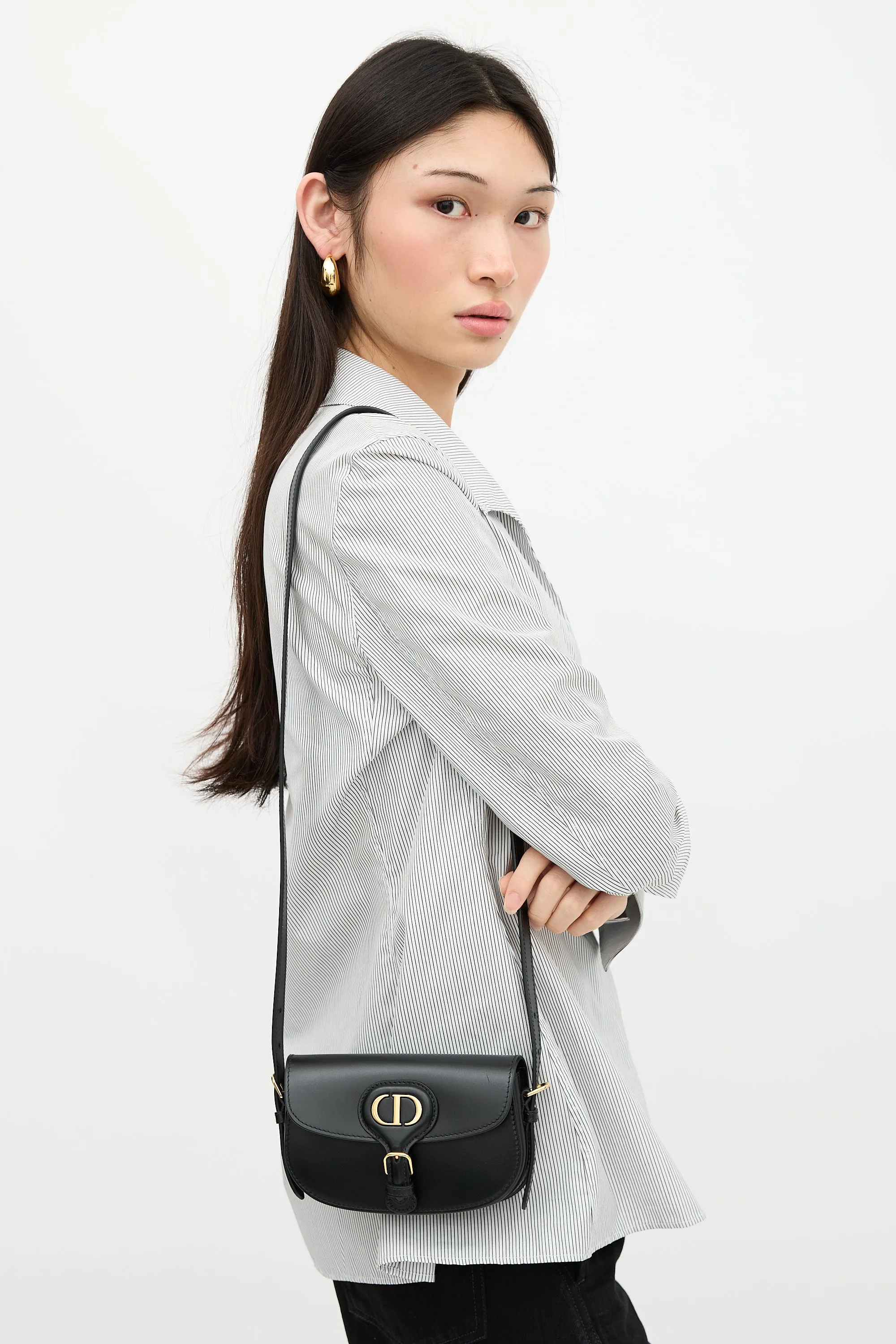 Leather Micro Bobby Bag sold by VSP Consignment product image thumbnail 5