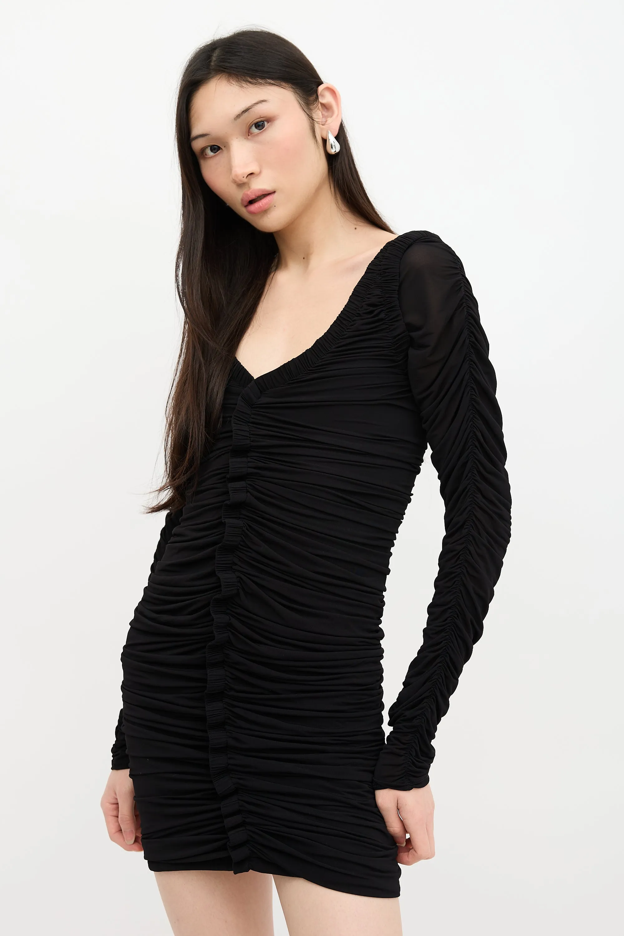 Ruched Scoop Dress sold by VSP Consignment product image thumbnail 3