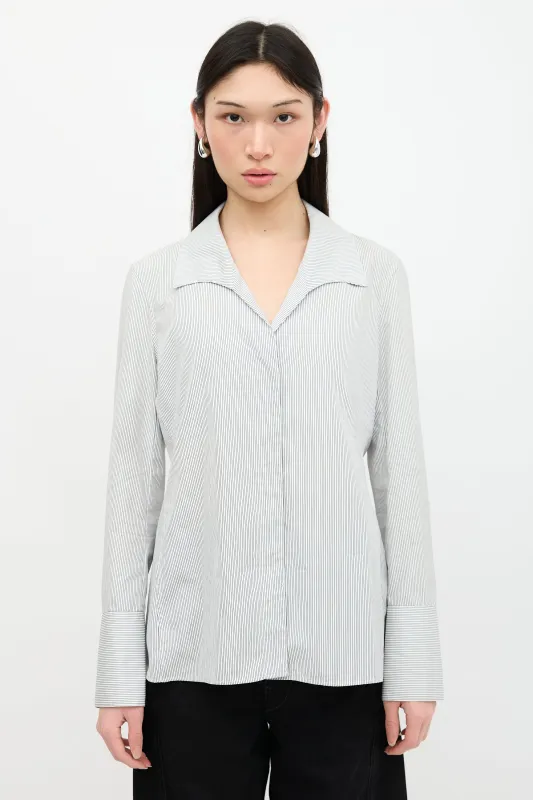 Pinstripe Shirt sold by VSP Consignment