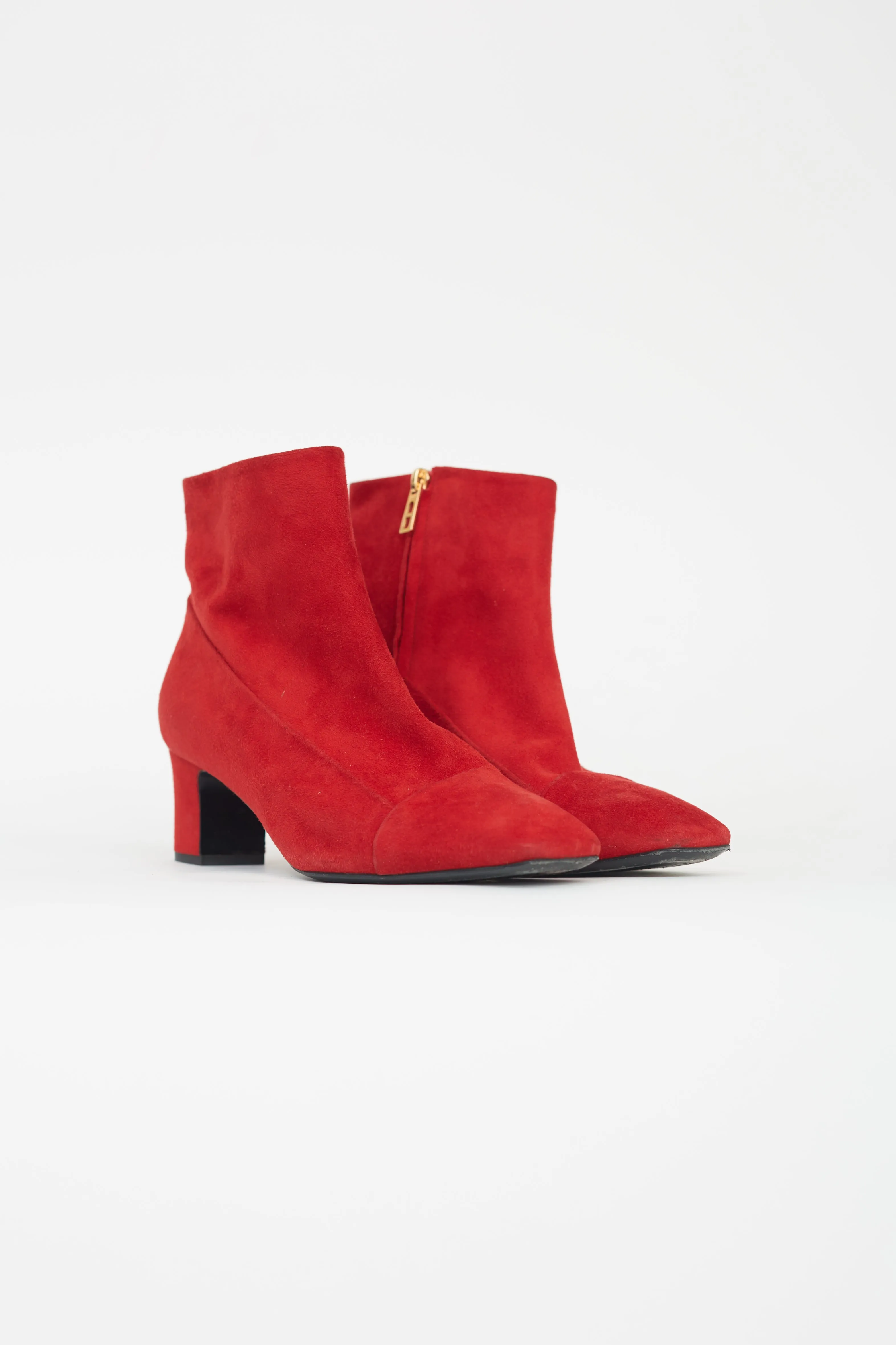 Suede Ankle Boot sold by VSP Consignment product image thumbnail 2