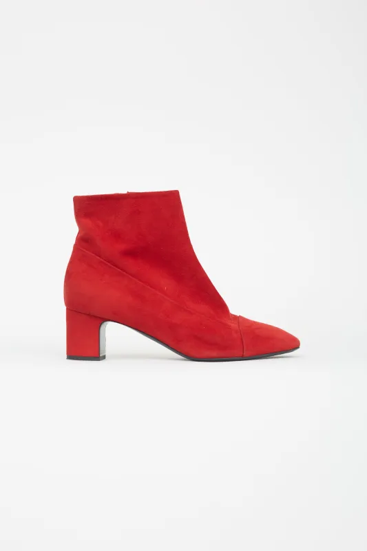 Suede Ankle Boot sold by VSP Consignment