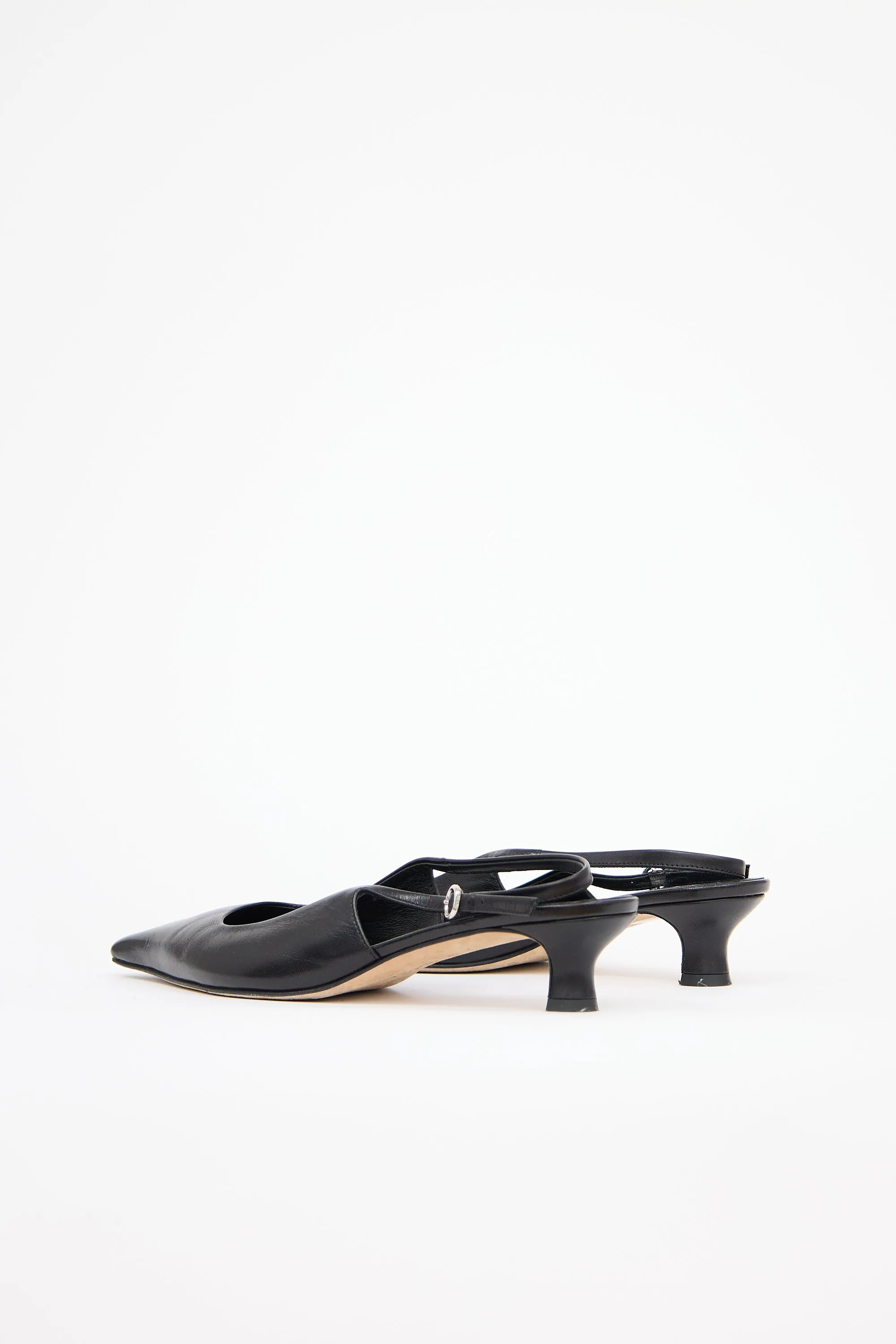 Leather Catrina Heel sold by VSP Consignment product image thumbnail 4