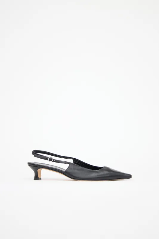 Leather Catrina Heel sold by VSP Consignment