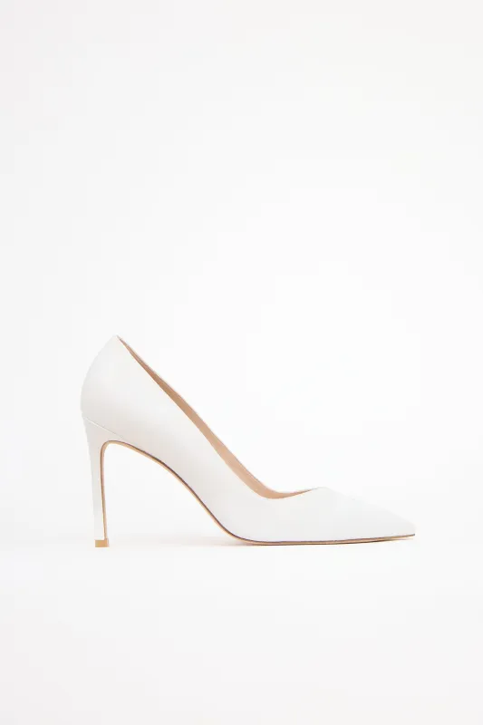 Leather Pointed Pump sold by VSP Consignment