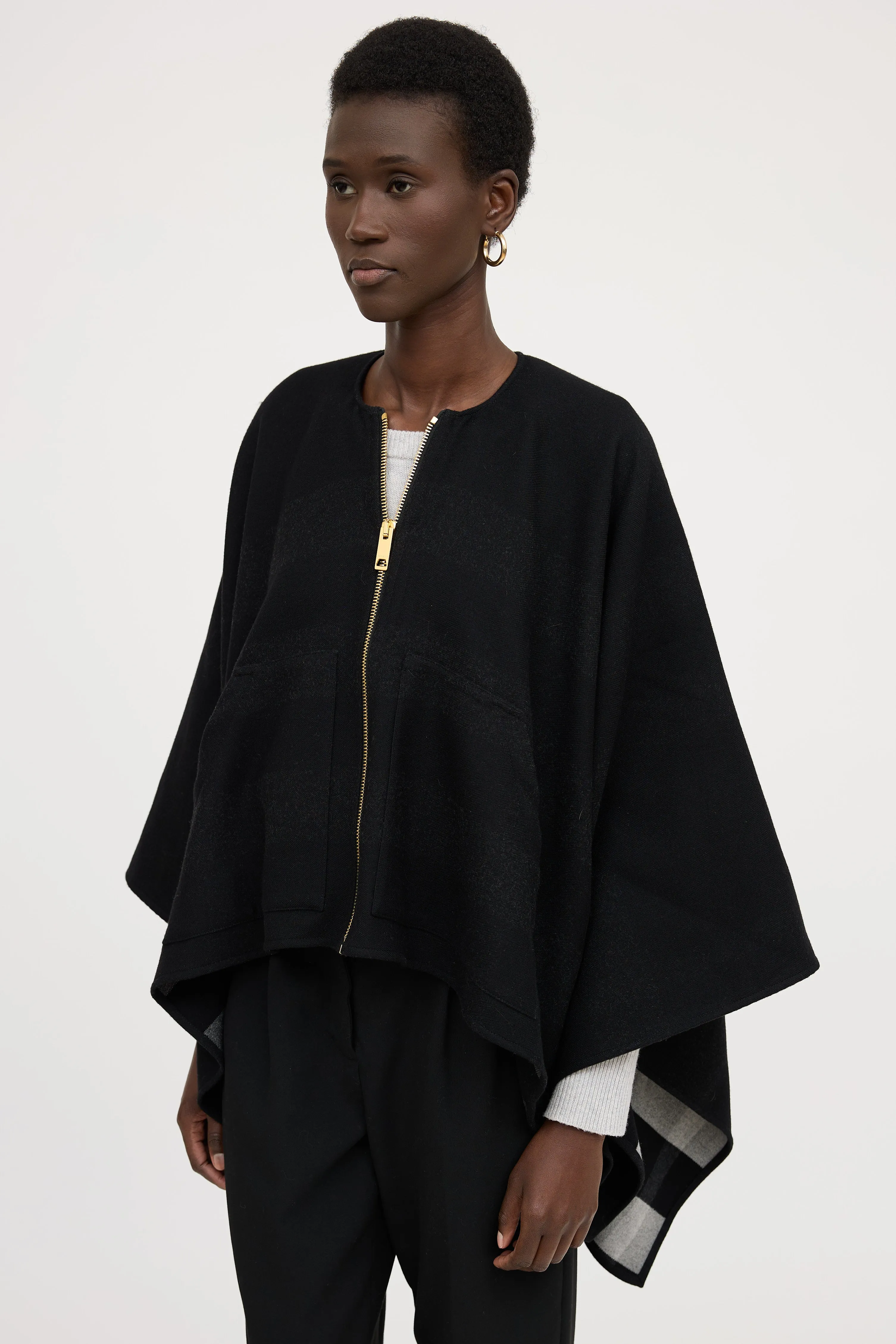 Charlotte Zip Cape sold by VSP Consignment product image thumbnail 3