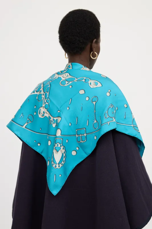 Silk Cheval Fusion Scarf made by Hermes