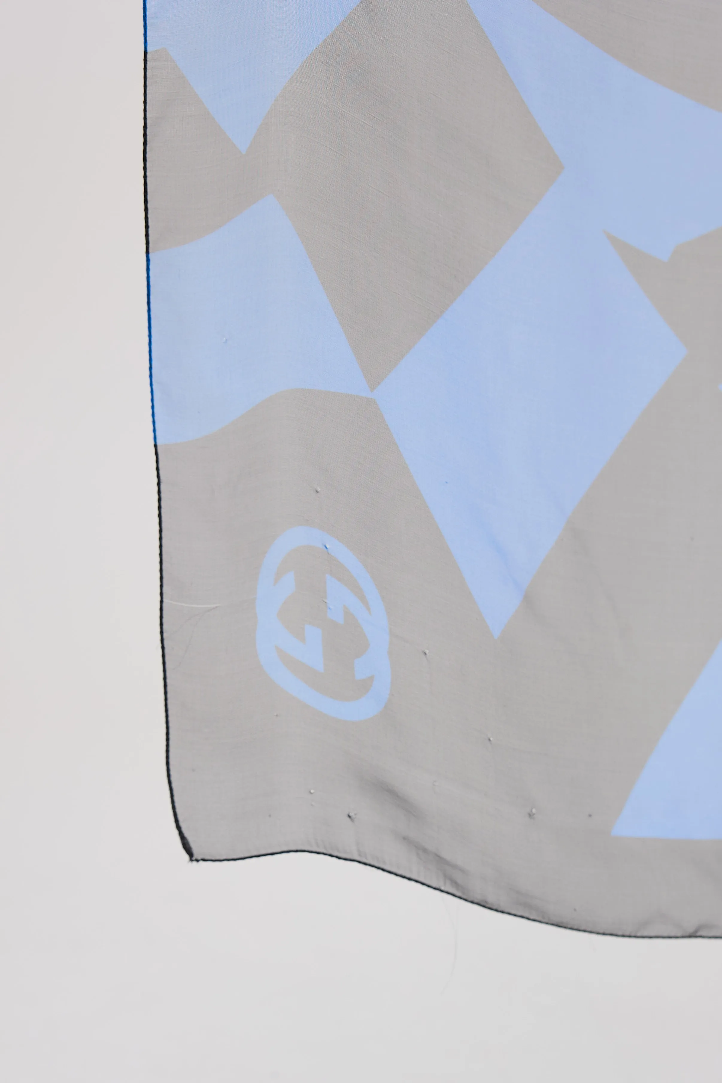Silk Striped Scarf sold by VSP Consignment product image thumbnail 3