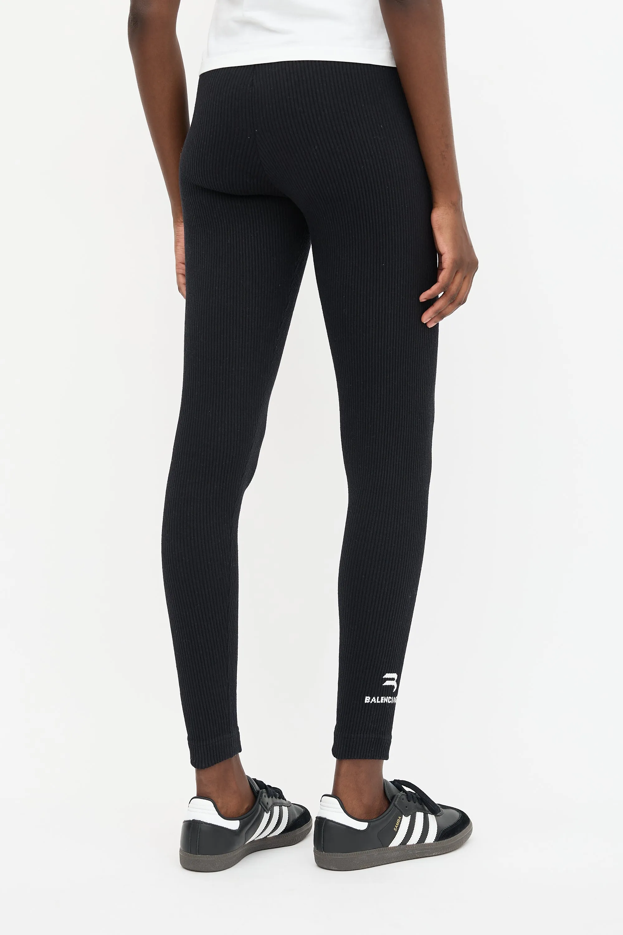 Rib Knit Logo Legging sold by VSP Consignment product image thumbnail 3