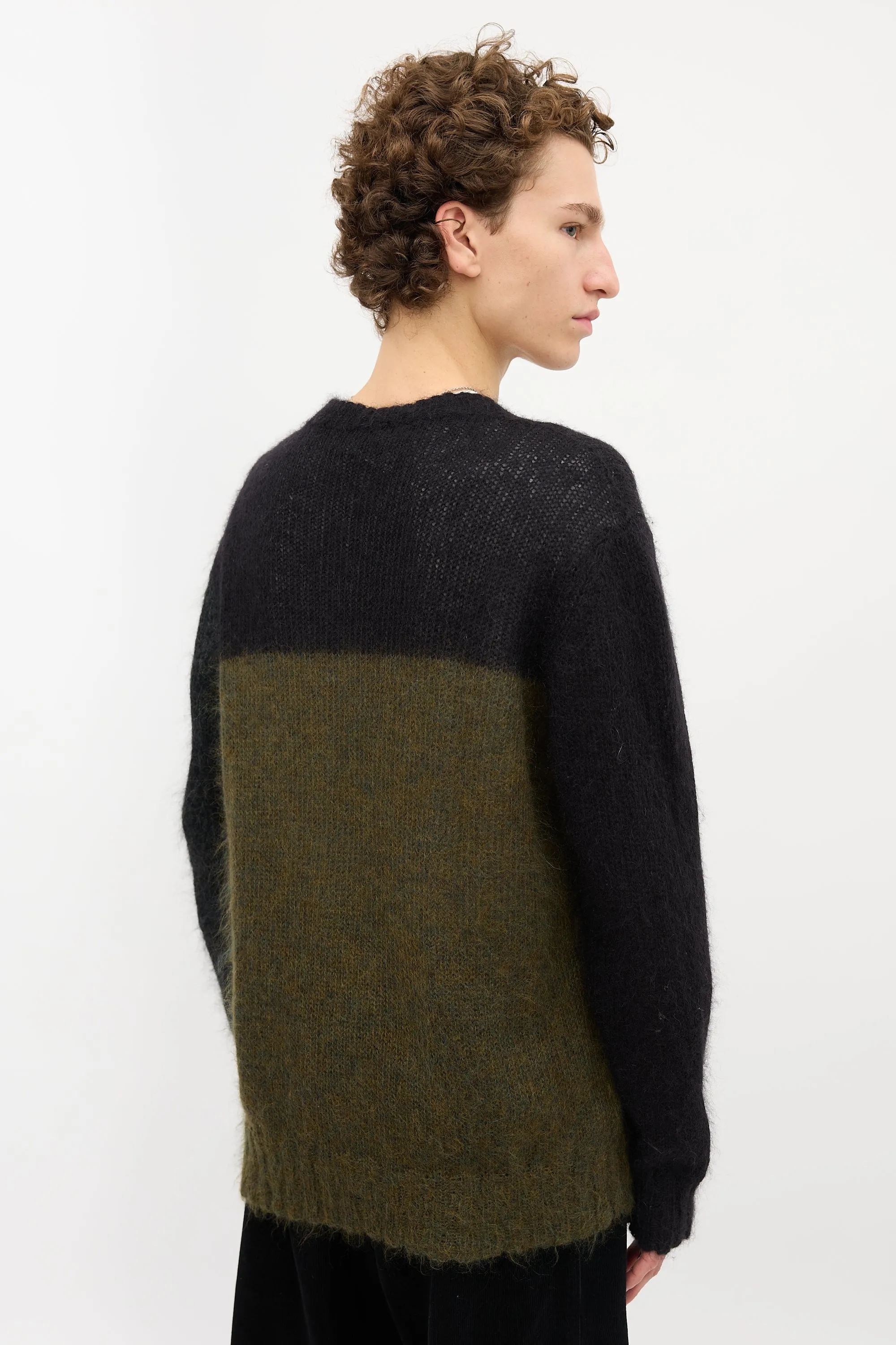 Mohair Colour Block Sweater sold by VSP Consignment product image thumbnail 4