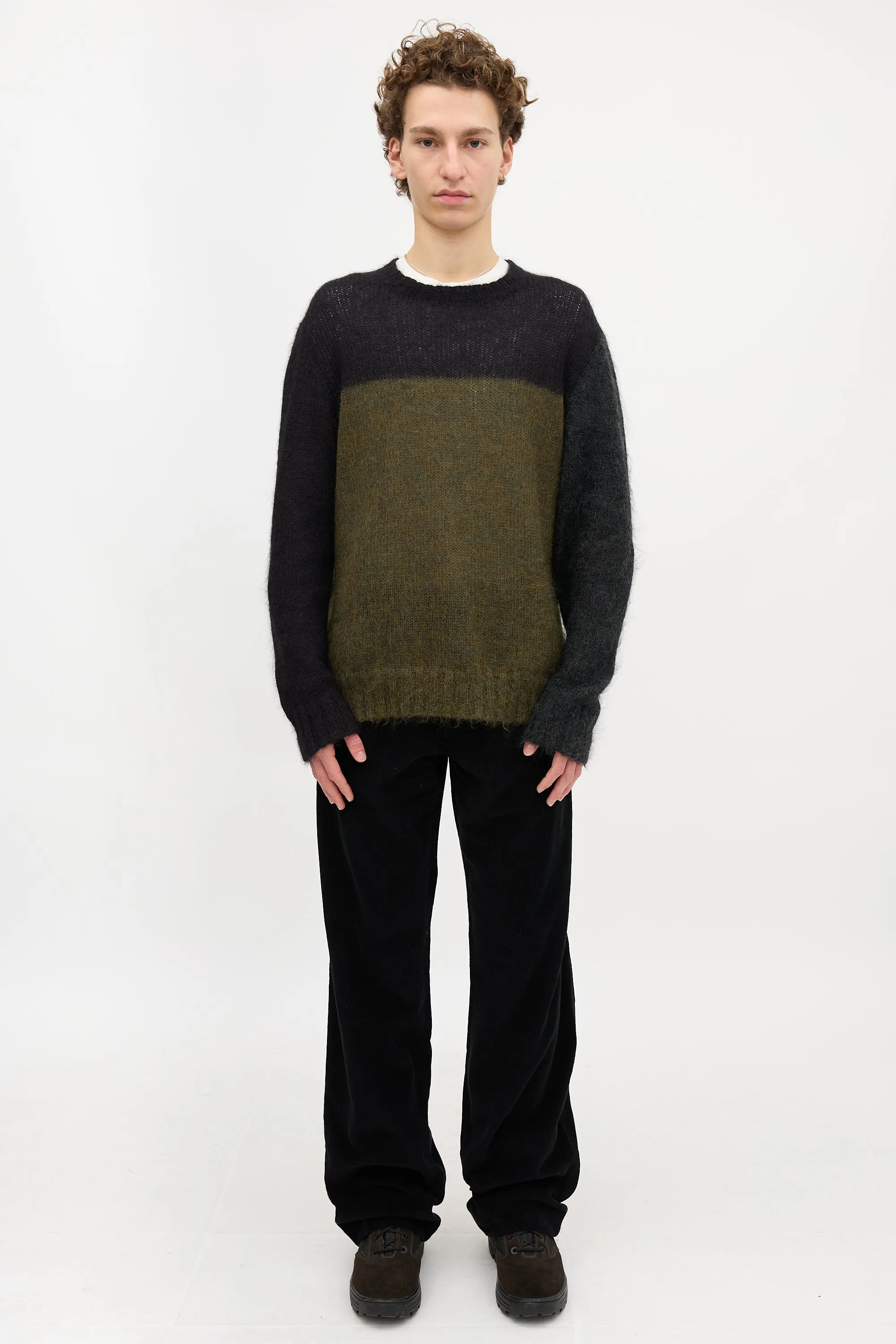 Mohair Colour Block Sweater sold by VSP Consignment product image thumbnail 2