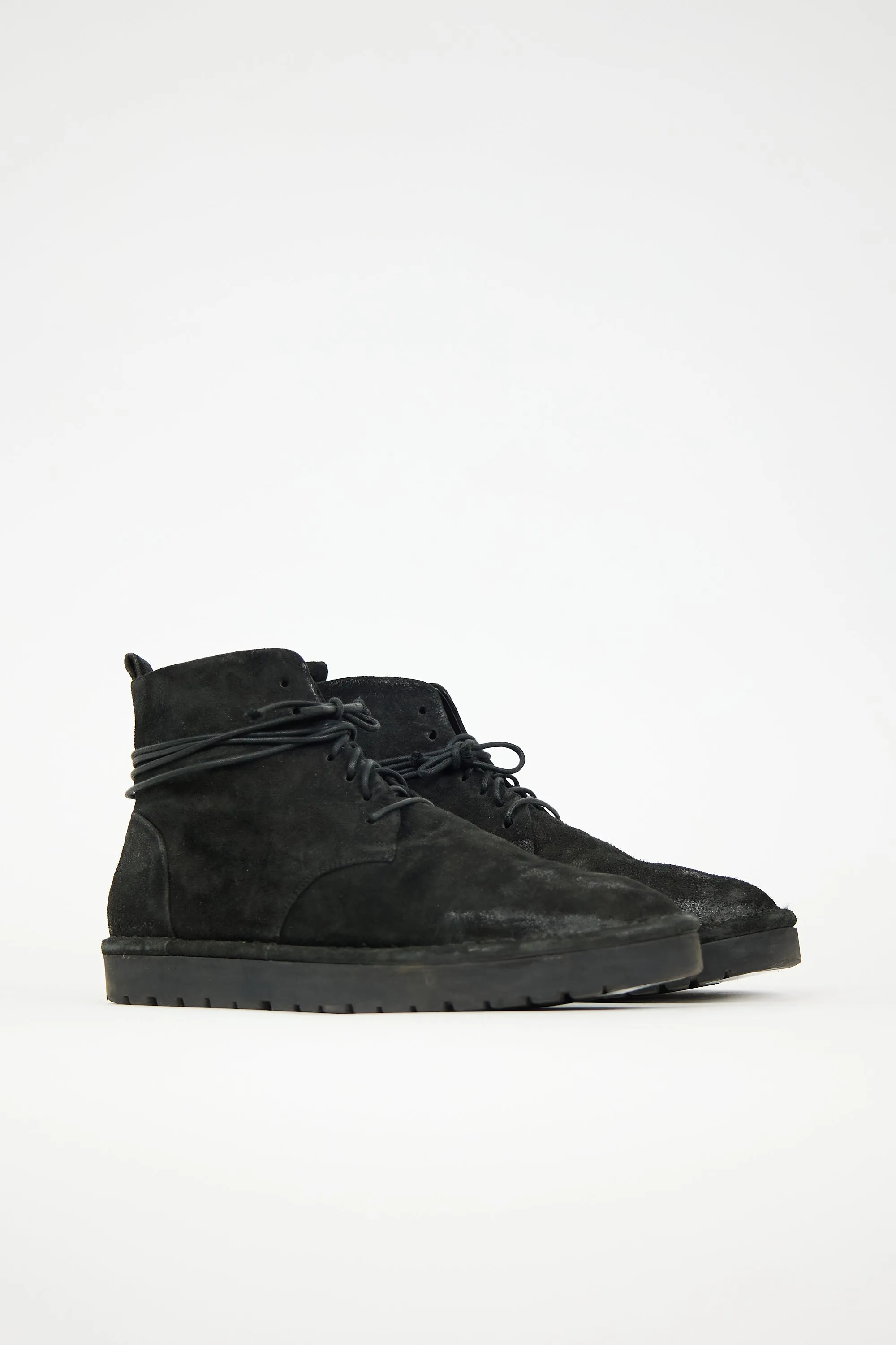 Suede Sancrispa Alta Boot sold by VSP Consignment product image thumbnail 2