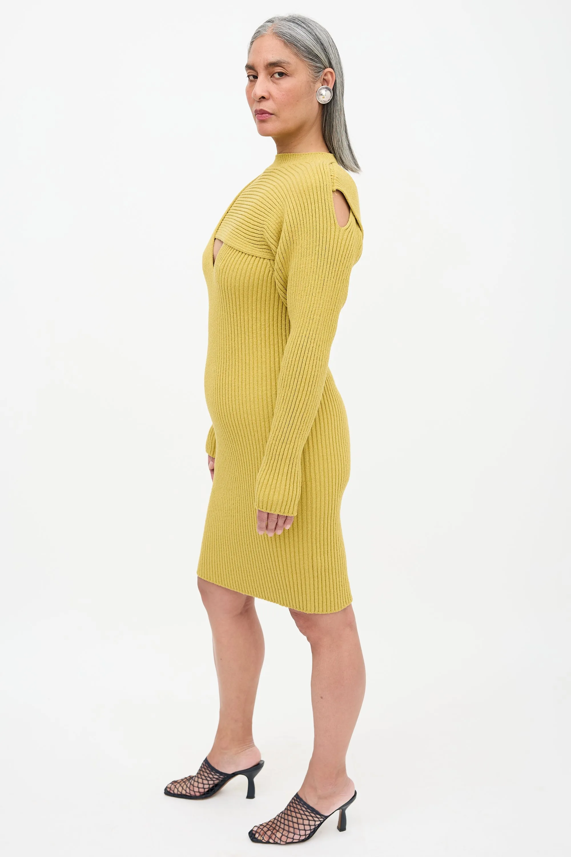 Pre Fall 2020 Ribbed Dress sold by VSP Consignment product image thumbnail 3