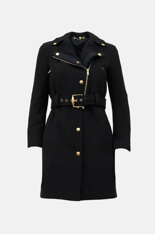 Wool Belted Coat sold by VSP Consignment