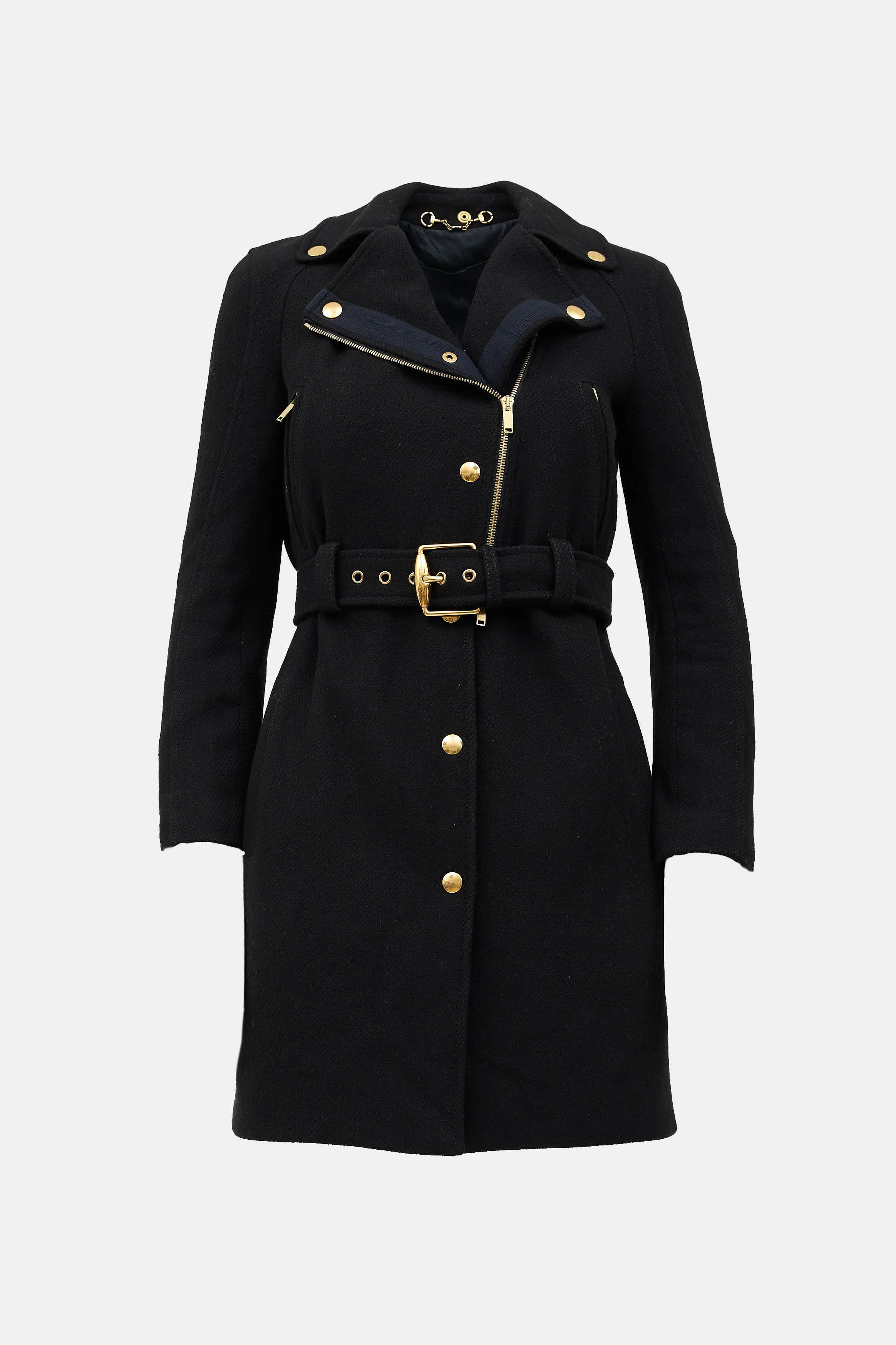 Wool Belted Coat sold by VSP Consignment