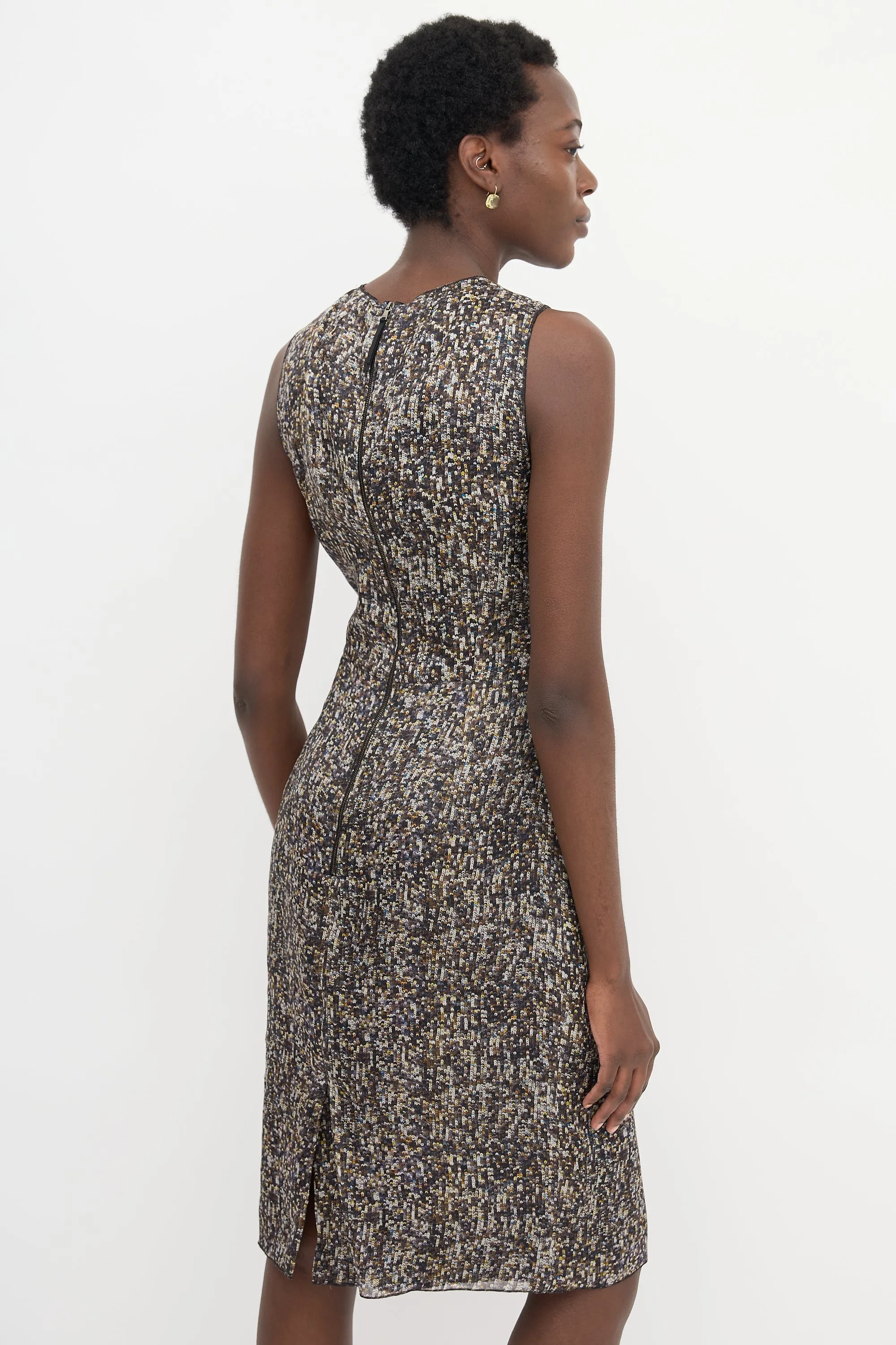 Printed Sheath Dress sold by VSP Consignment product image thumbnail 4