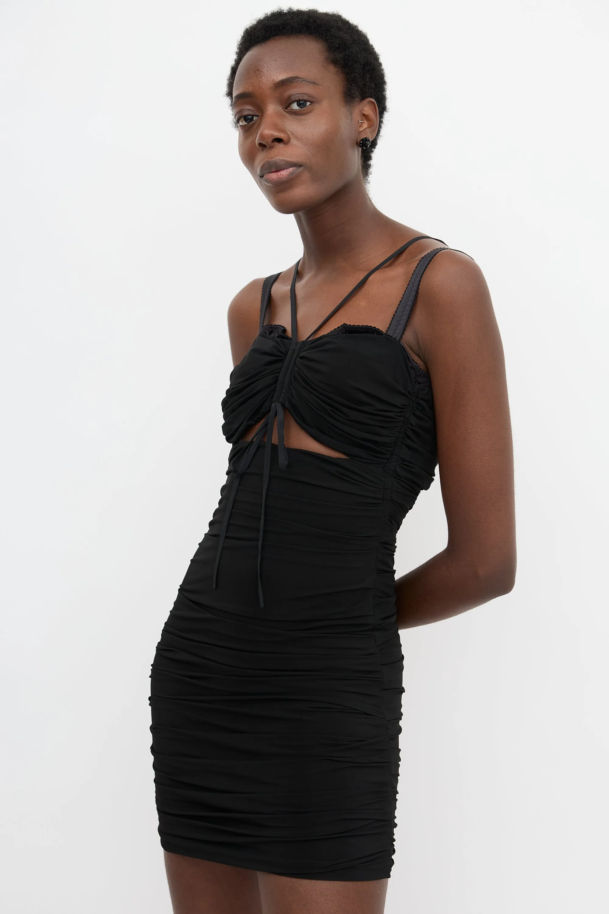 Ruched Dress sold by VSP Consignment product image thumbnail 3