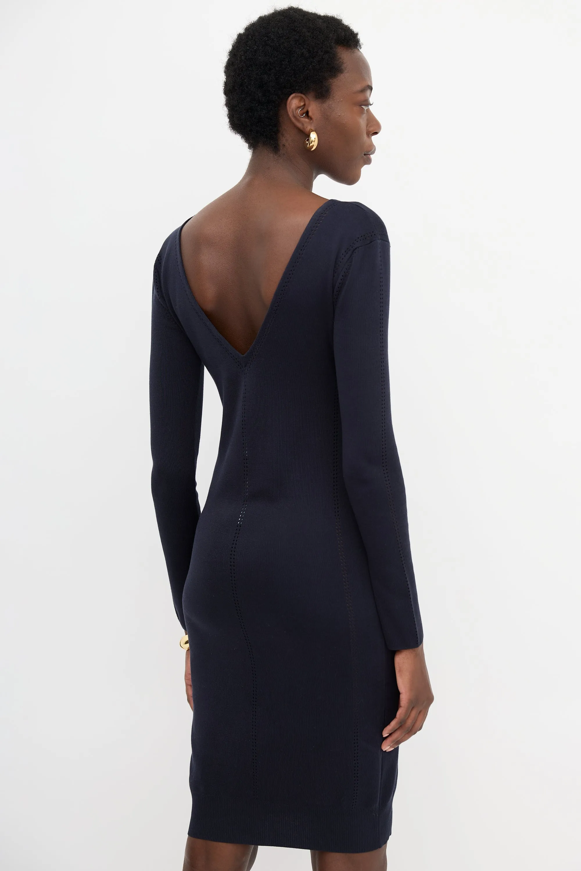 Eyelet Jersey Dress sold by VSP Consignment product image thumbnail 4