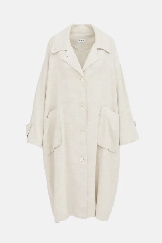 Linen Blend Coat sold by VSP Consignment