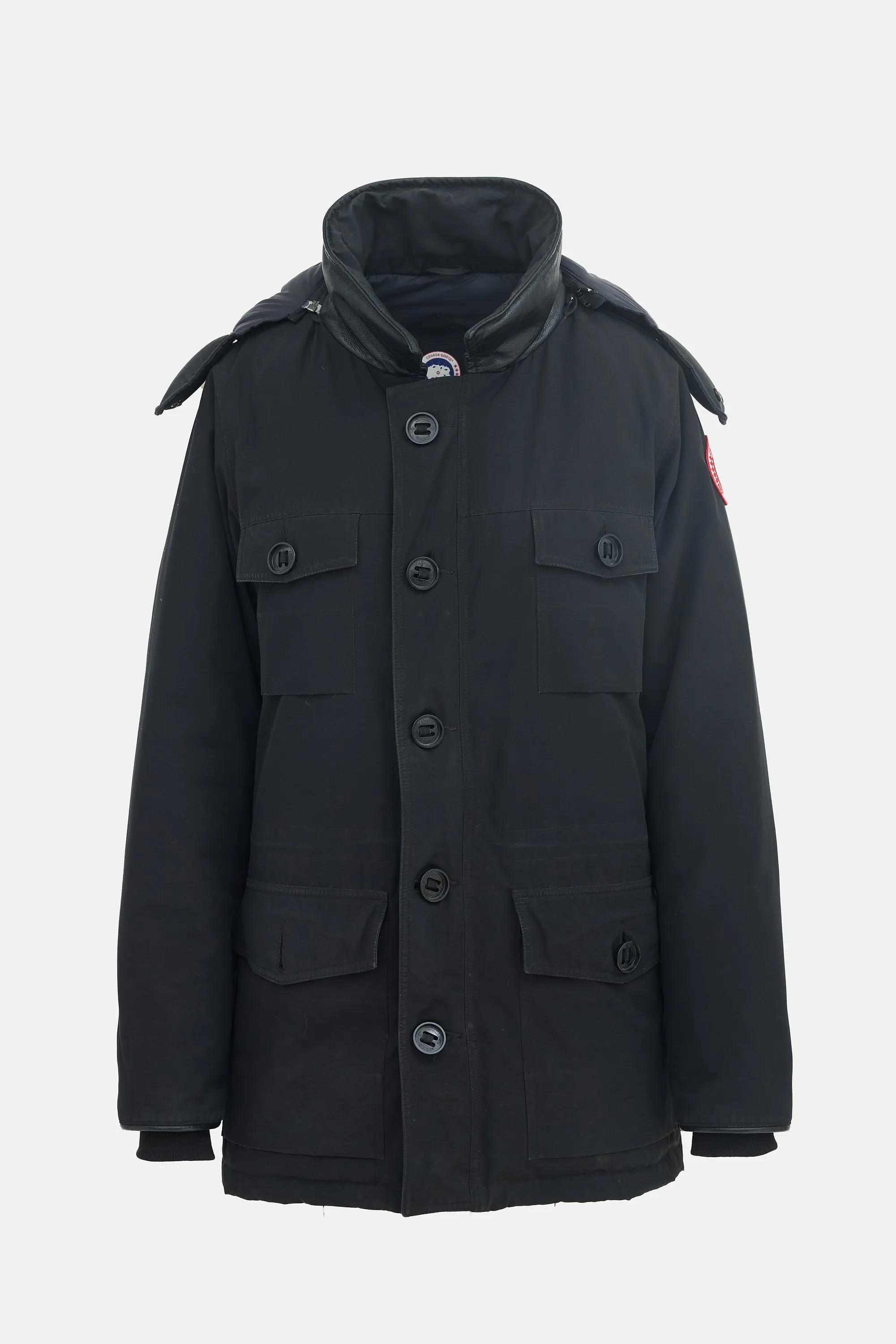 Down Leather Trimmed Banff Parka sold by VSP Consignment