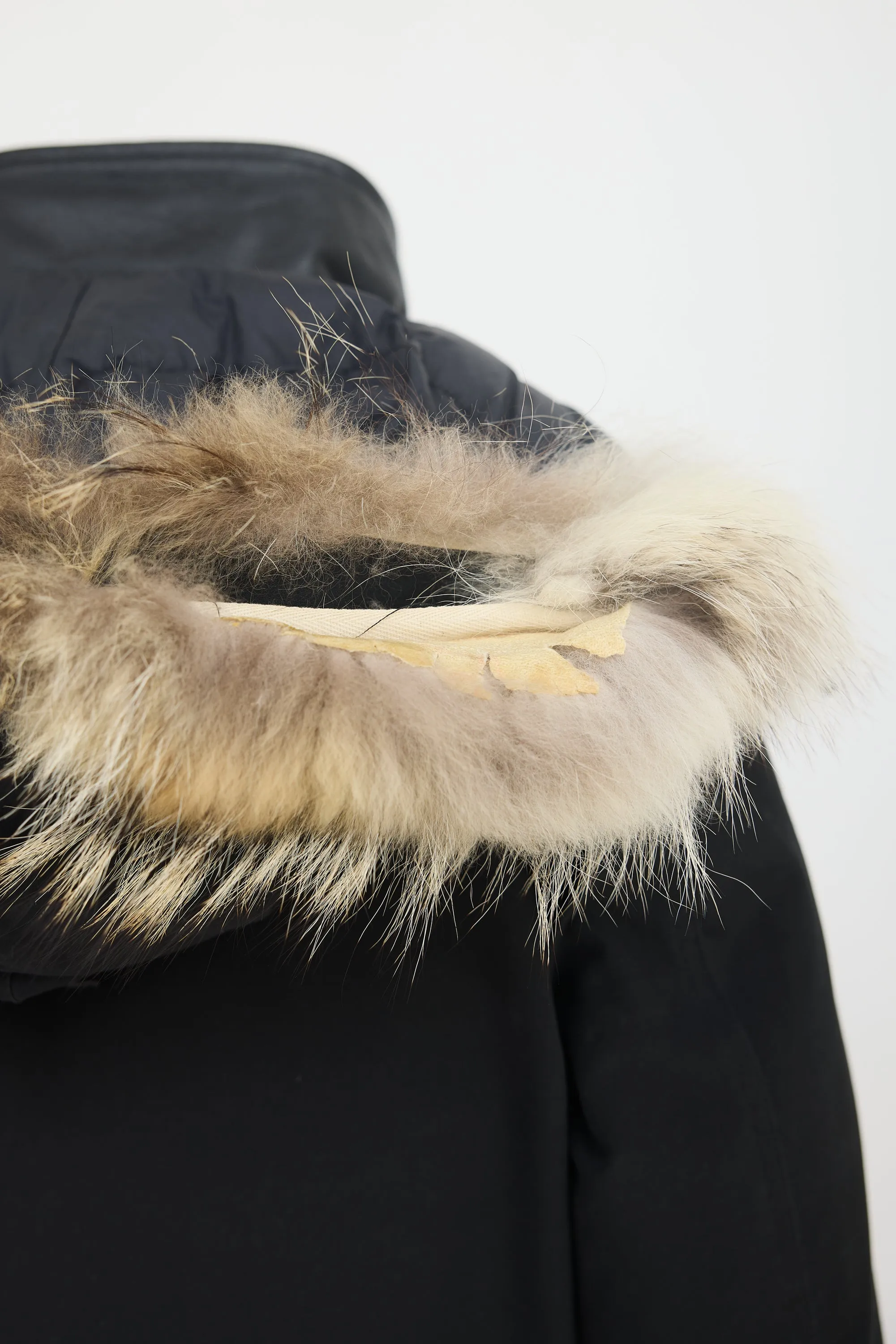 Down Leather Trimmed Banff Parka sold by VSP Consignment product image thumbnail 3