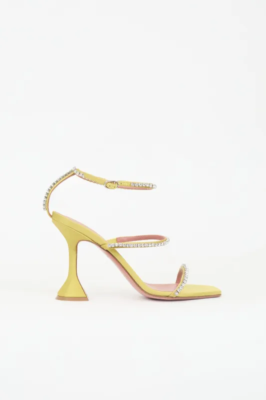 Satin Crystal Gilda Heel sold by VSP Consignment