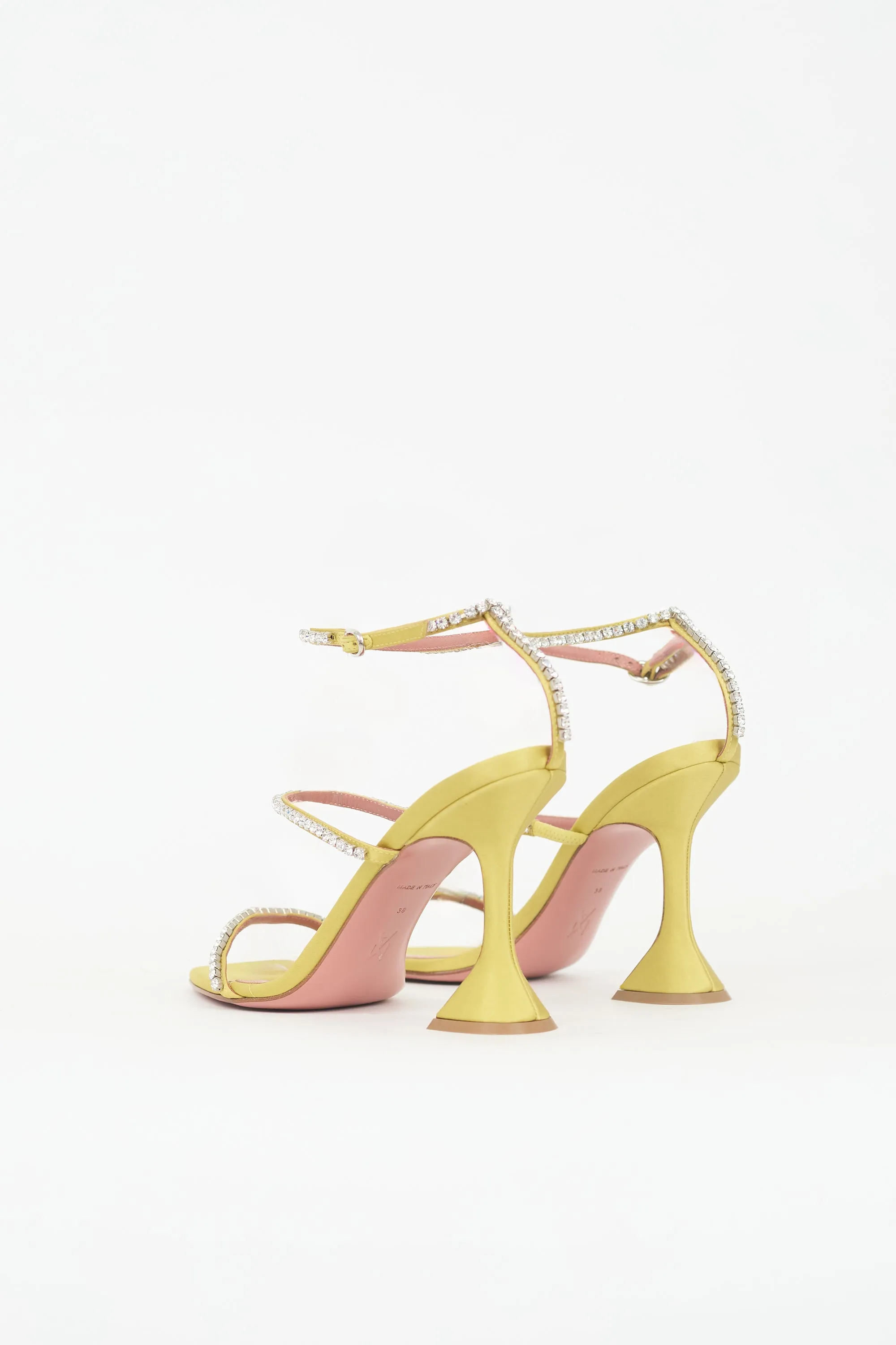 Satin Crystal Gilda Heel sold by VSP Consignment product image thumbnail 4