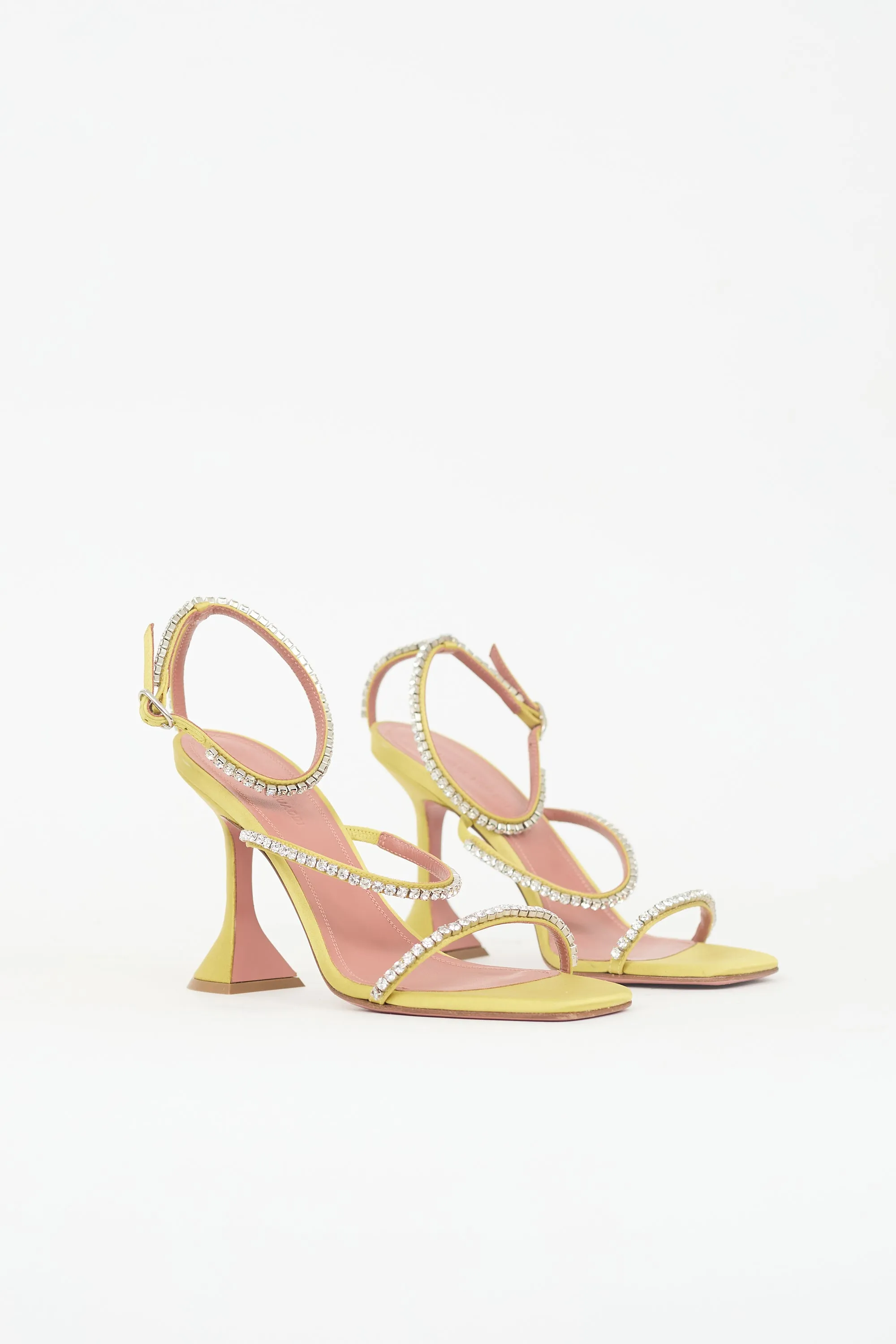 Satin Crystal Gilda Heel sold by VSP Consignment product image thumbnail 2