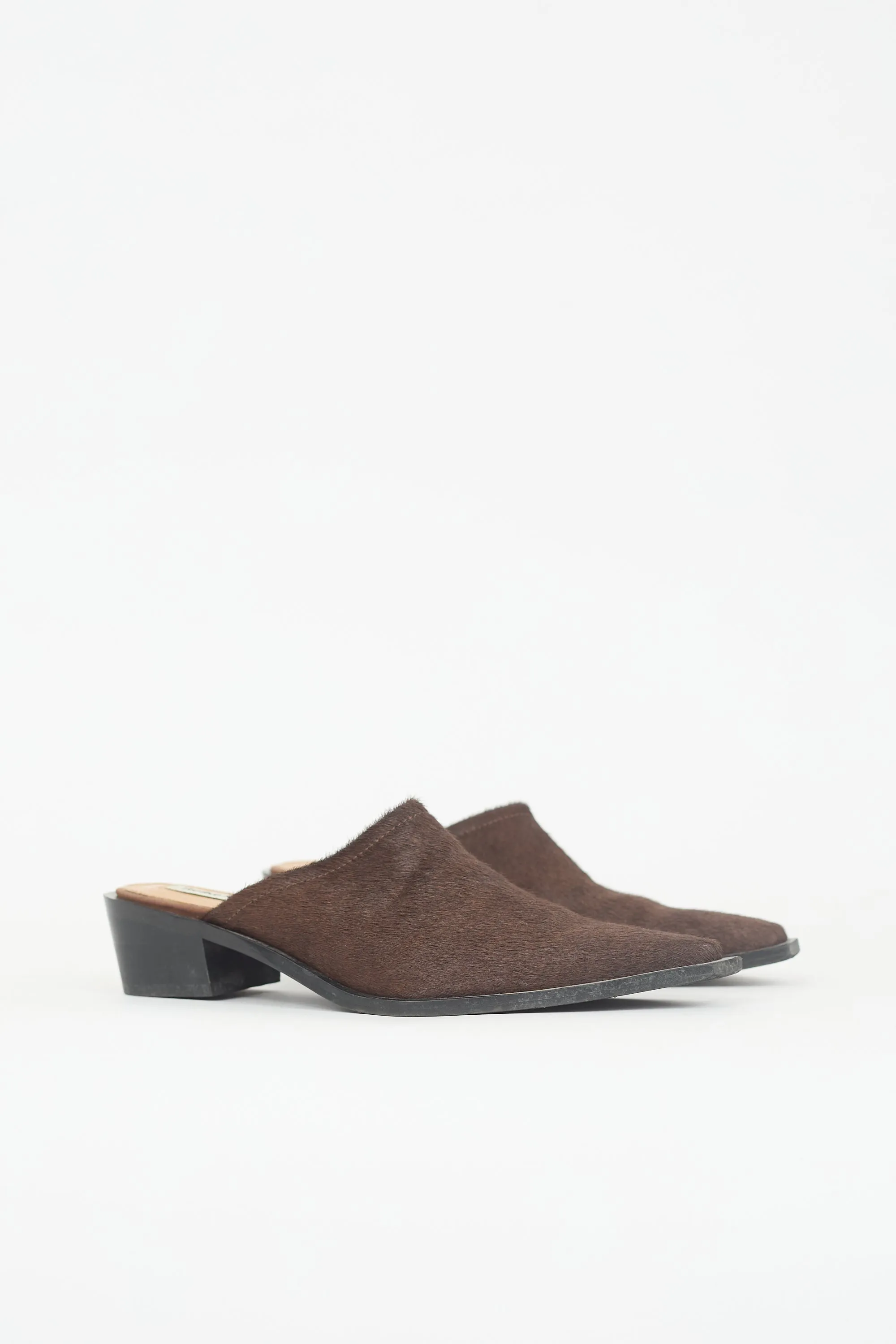 Leather Pointed Mule sold by VSP Consignment product image thumbnail 2