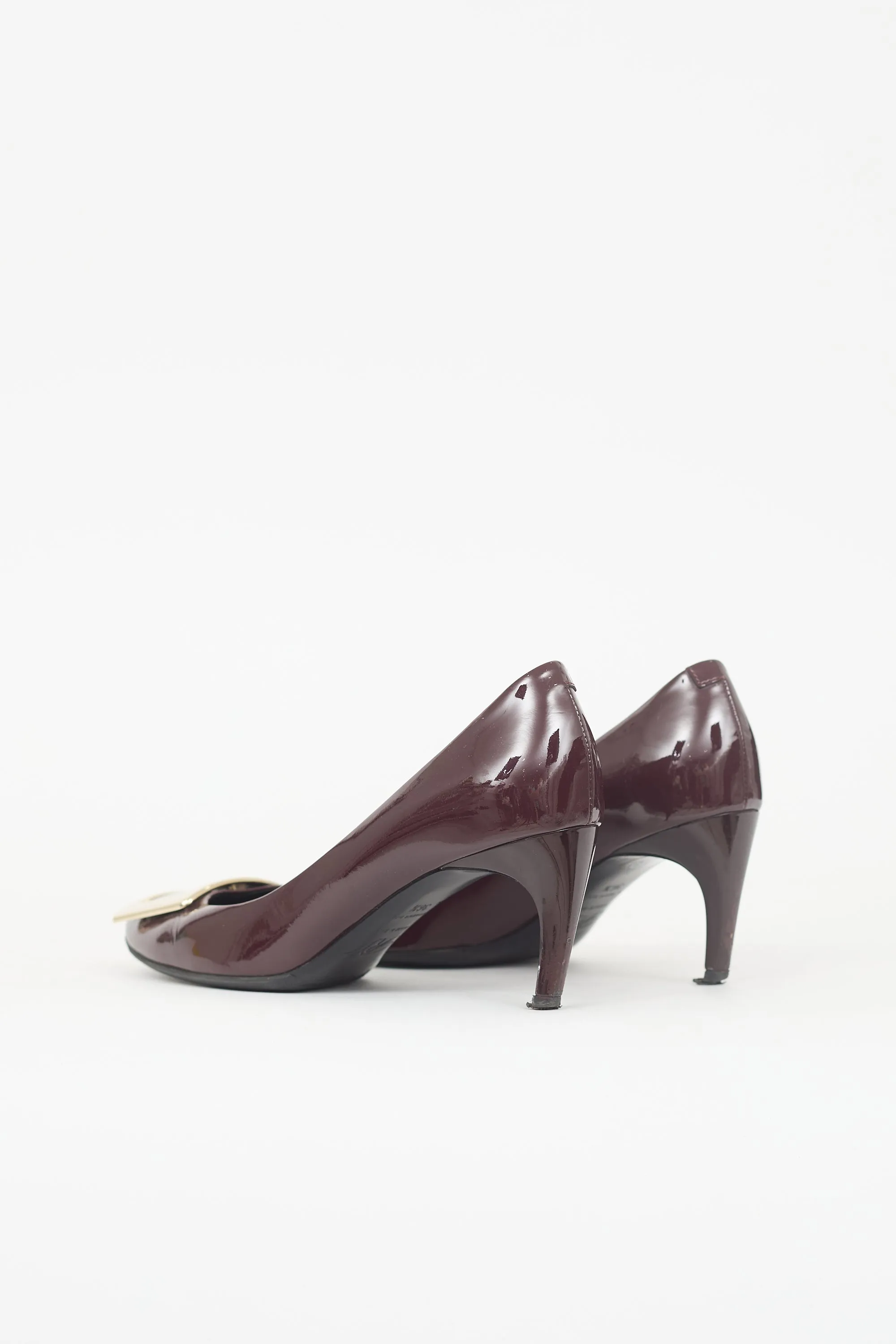 Patent Leather Trompette Pump sold by VSP Consignment product image thumbnail 4