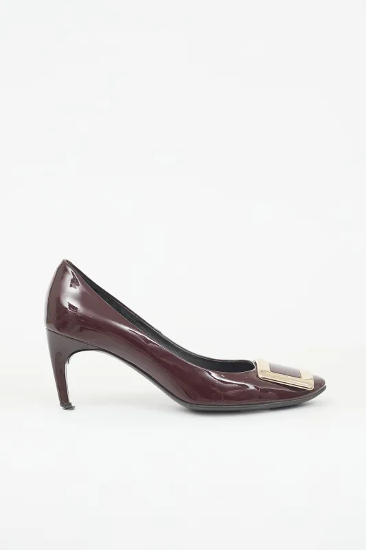 Patent Leather Trompette Pump sold by VSP Consignment