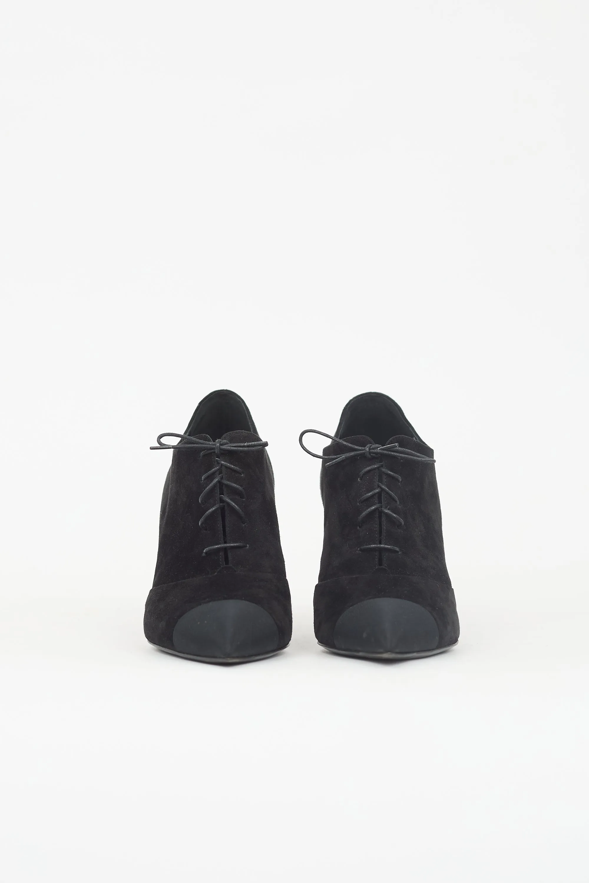 Suede Lace Up Bootie sold by VSP Consignment product image thumbnail 3