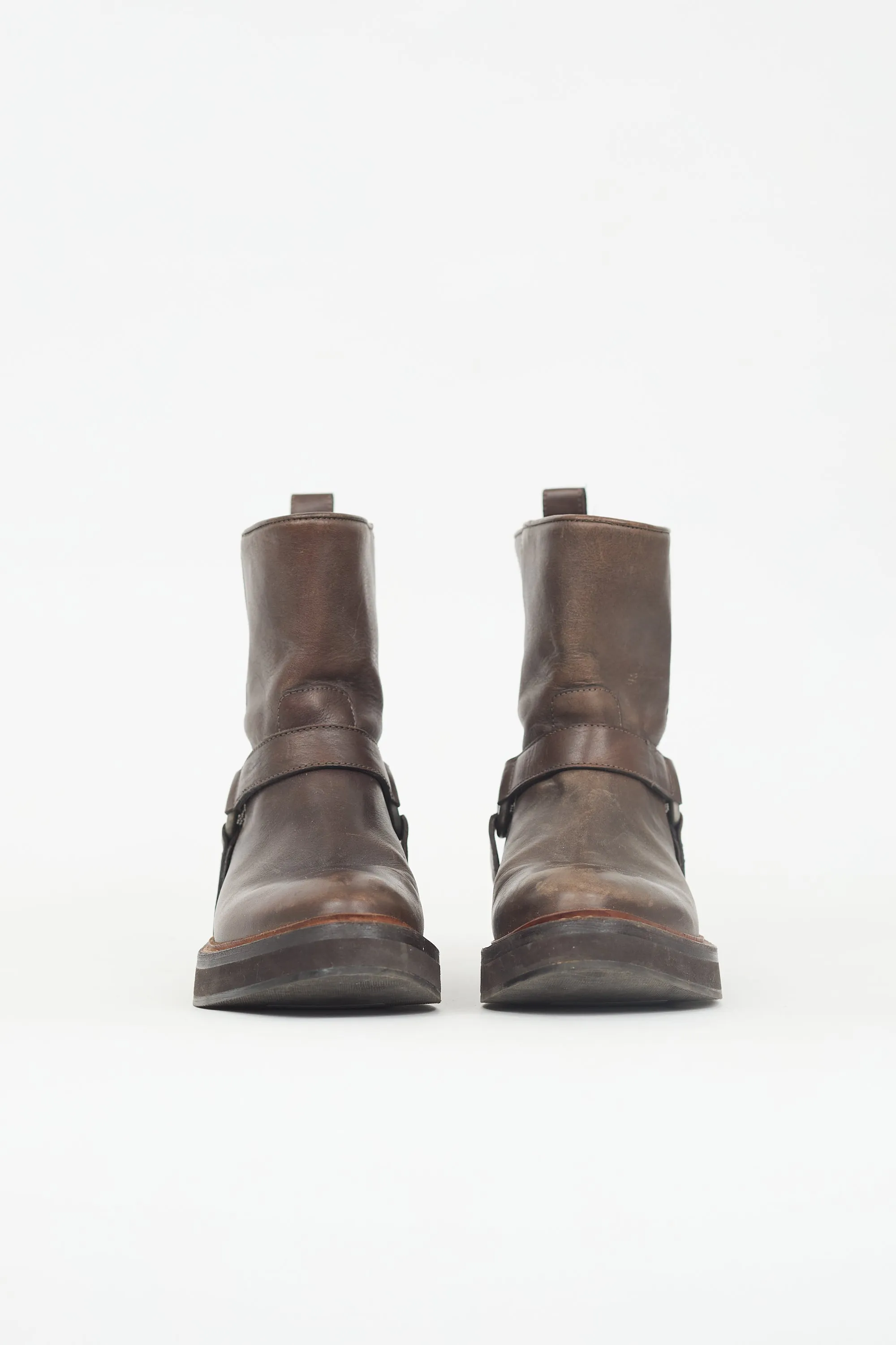 Leather Monili Harness Boot sold by VSP Consignment product image thumbnail 3