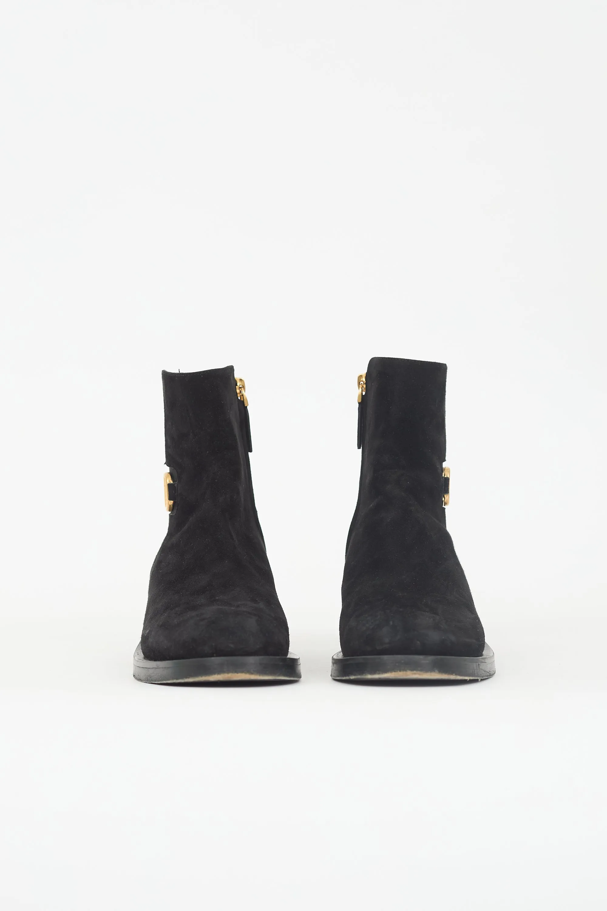 Suede VLogo Boot sold by VSP Consignment product image thumbnail 3