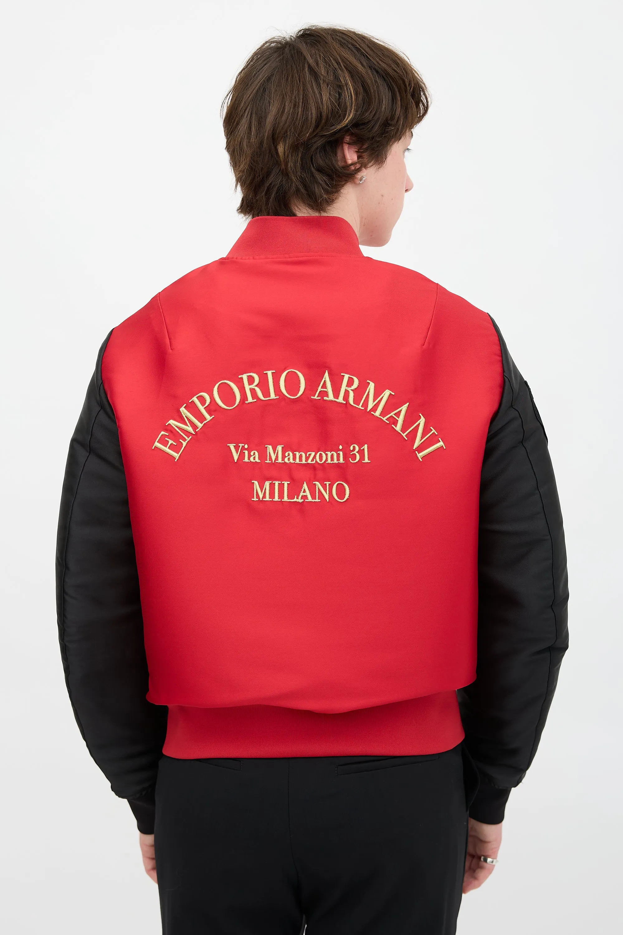 Emporio Reversible Bomber Jacket sold by VSP Consignment product image thumbnail 5