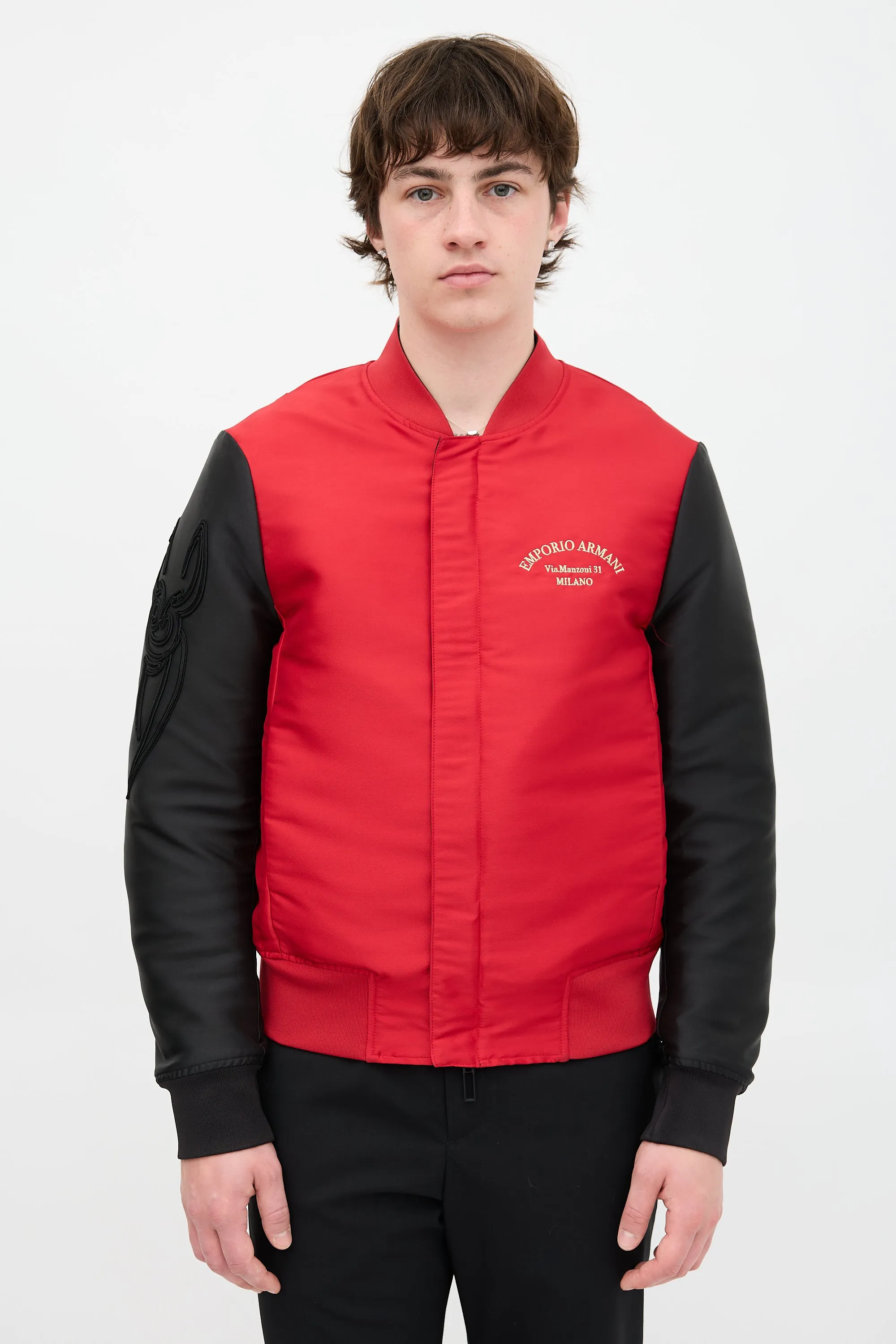 Emporio Reversible Bomber Jacket sold by VSP Consignment product image thumbnail 3