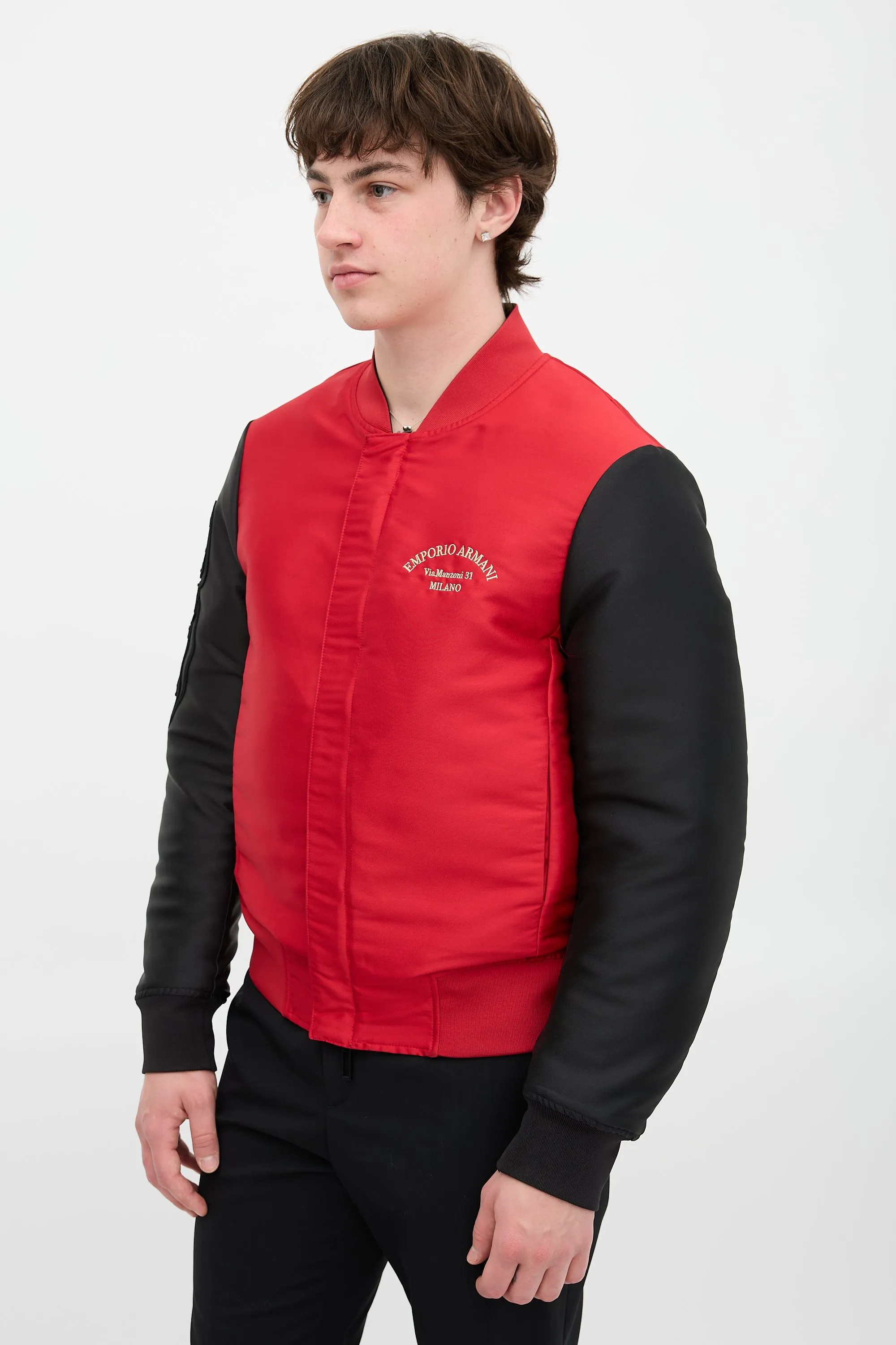 Emporio Reversible Bomber Jacket sold by VSP Consignment product image thumbnail 4