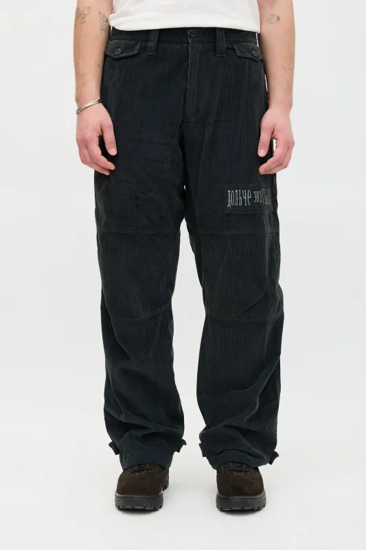 Corduroy Logo Pant sold by VSP Consignment
