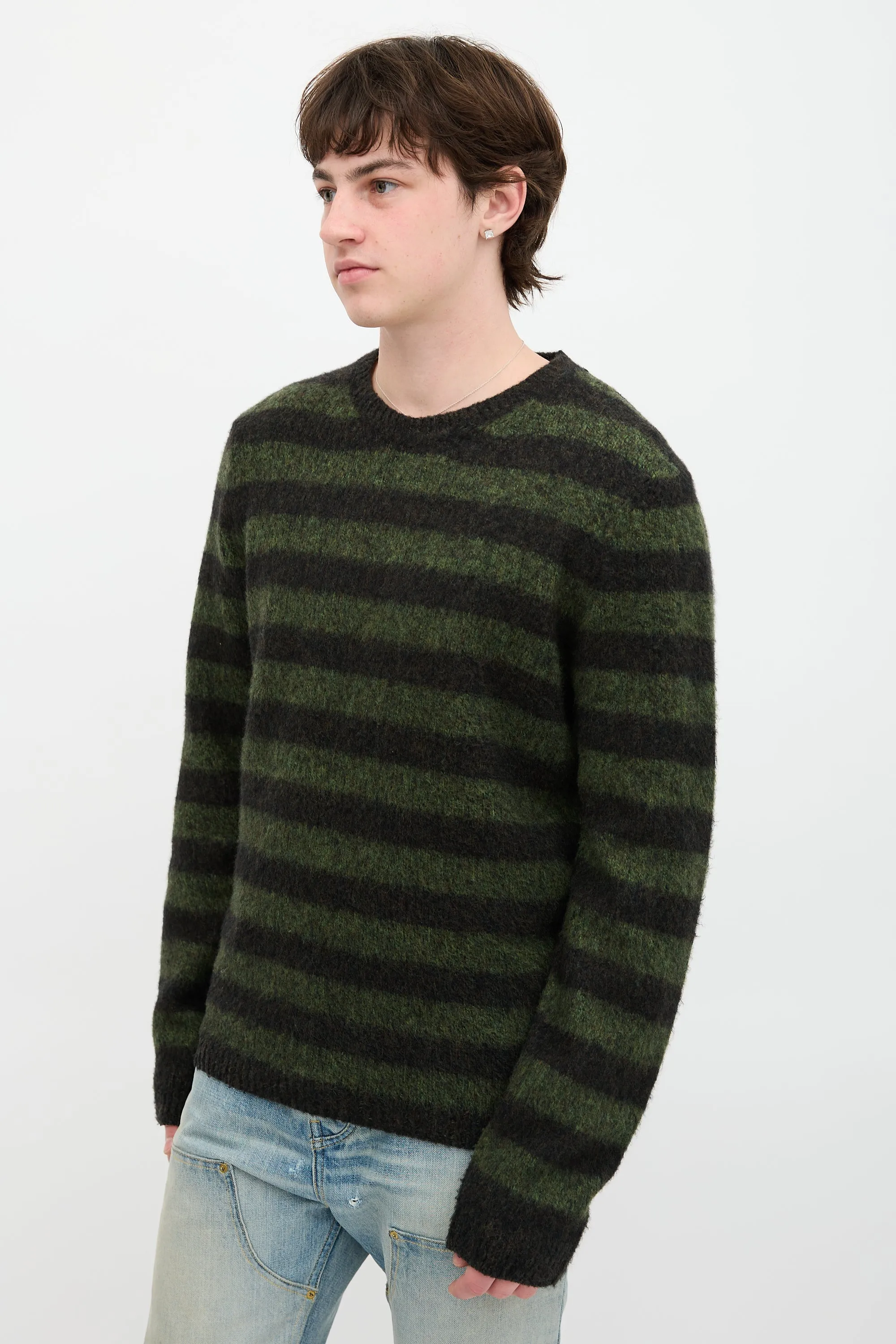 Merino Wool Striped Sweater sold by VSP Consignment product image thumbnail 3