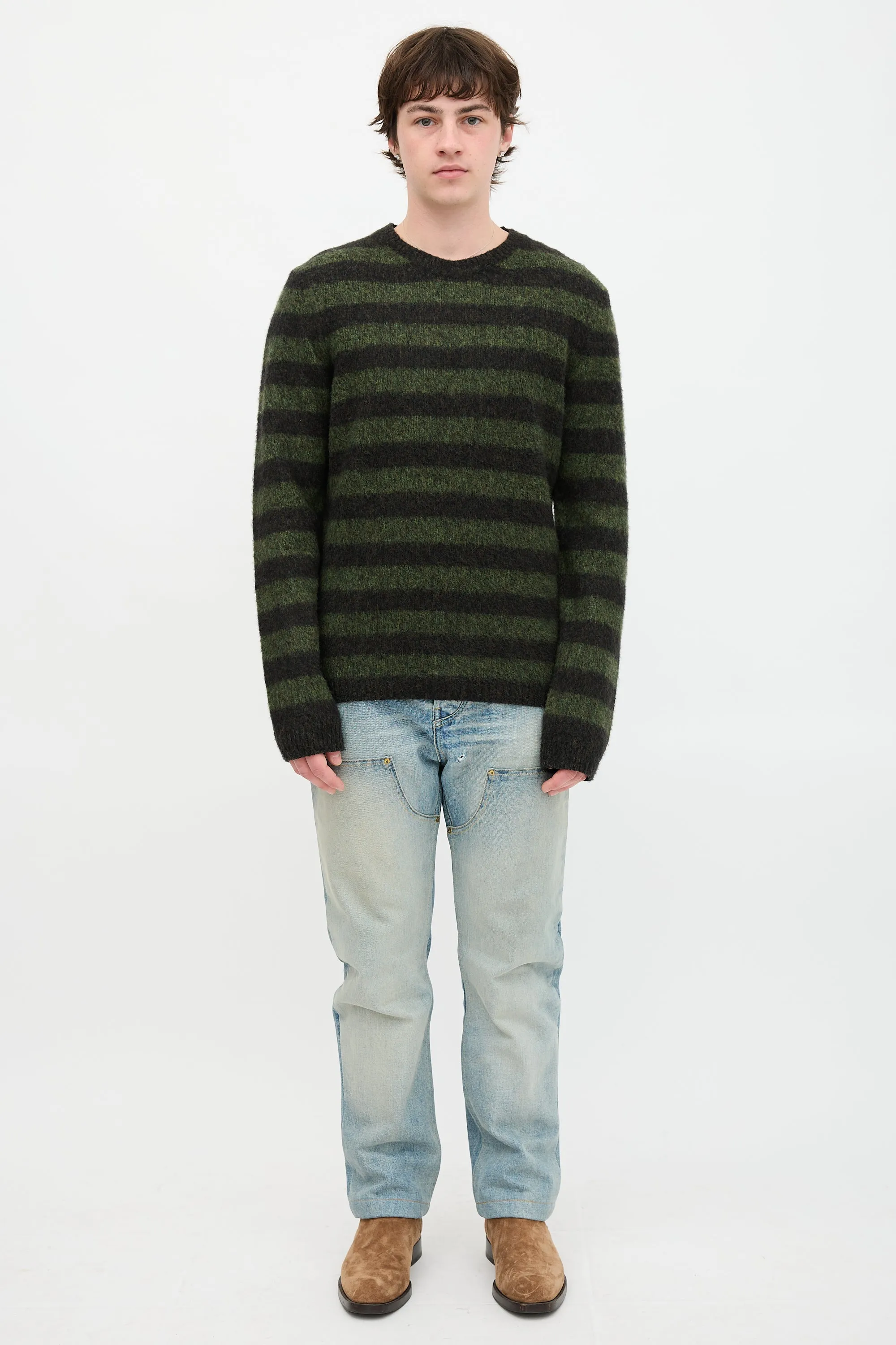 Merino Wool Striped Sweater sold by VSP Consignment product image thumbnail 2