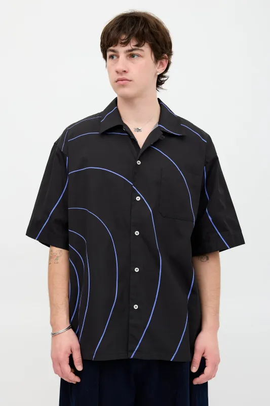 Printed Bowling Shirt sold by VSP Consignment