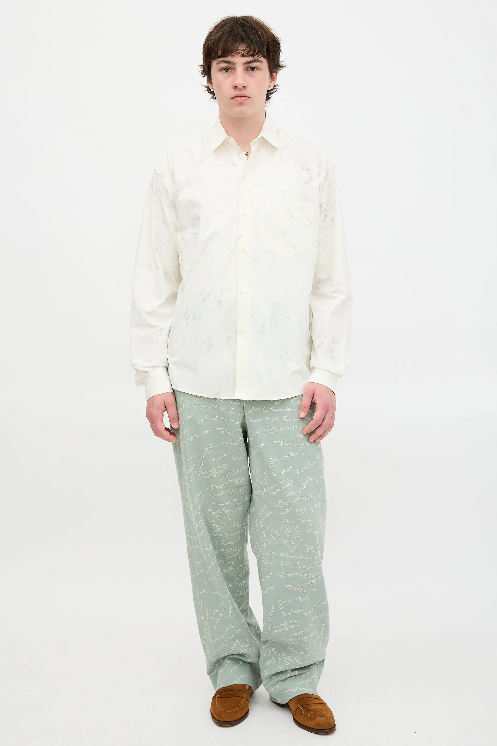 FW 2019 Floral Shirt sold by VSP Consignment product image thumbnail 2