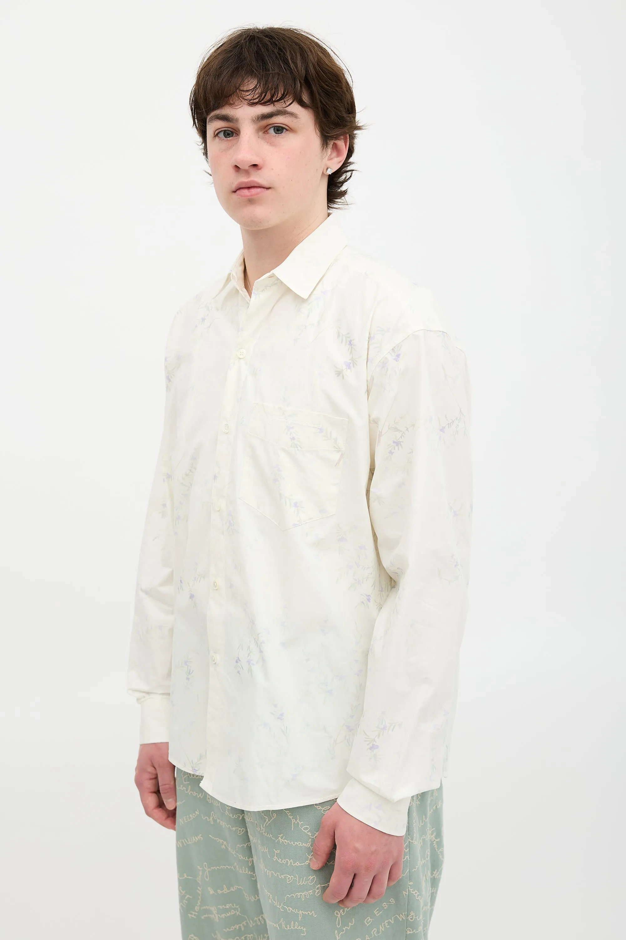 FW 2019 Floral Shirt sold by VSP Consignment product image thumbnail 3