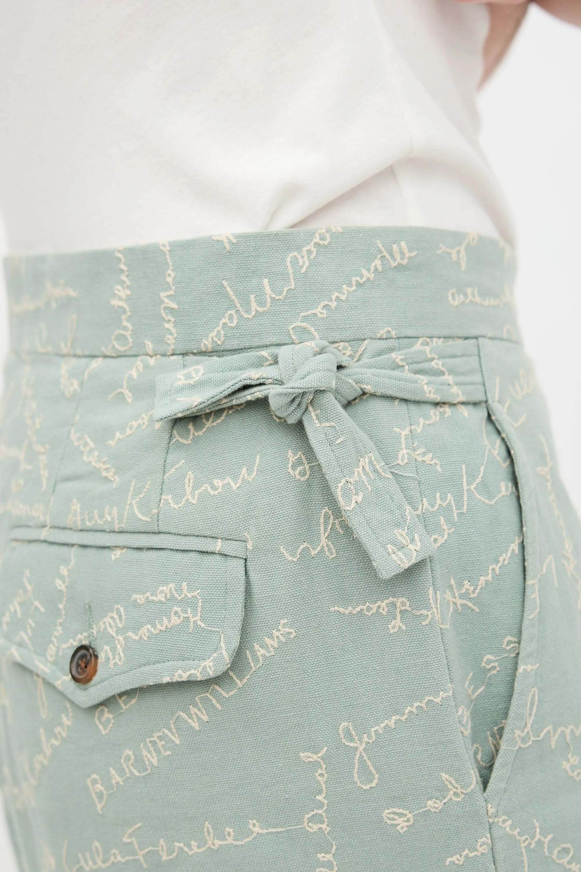 Powder Signature Trouser sold by VSP Consignment product image thumbnail 5