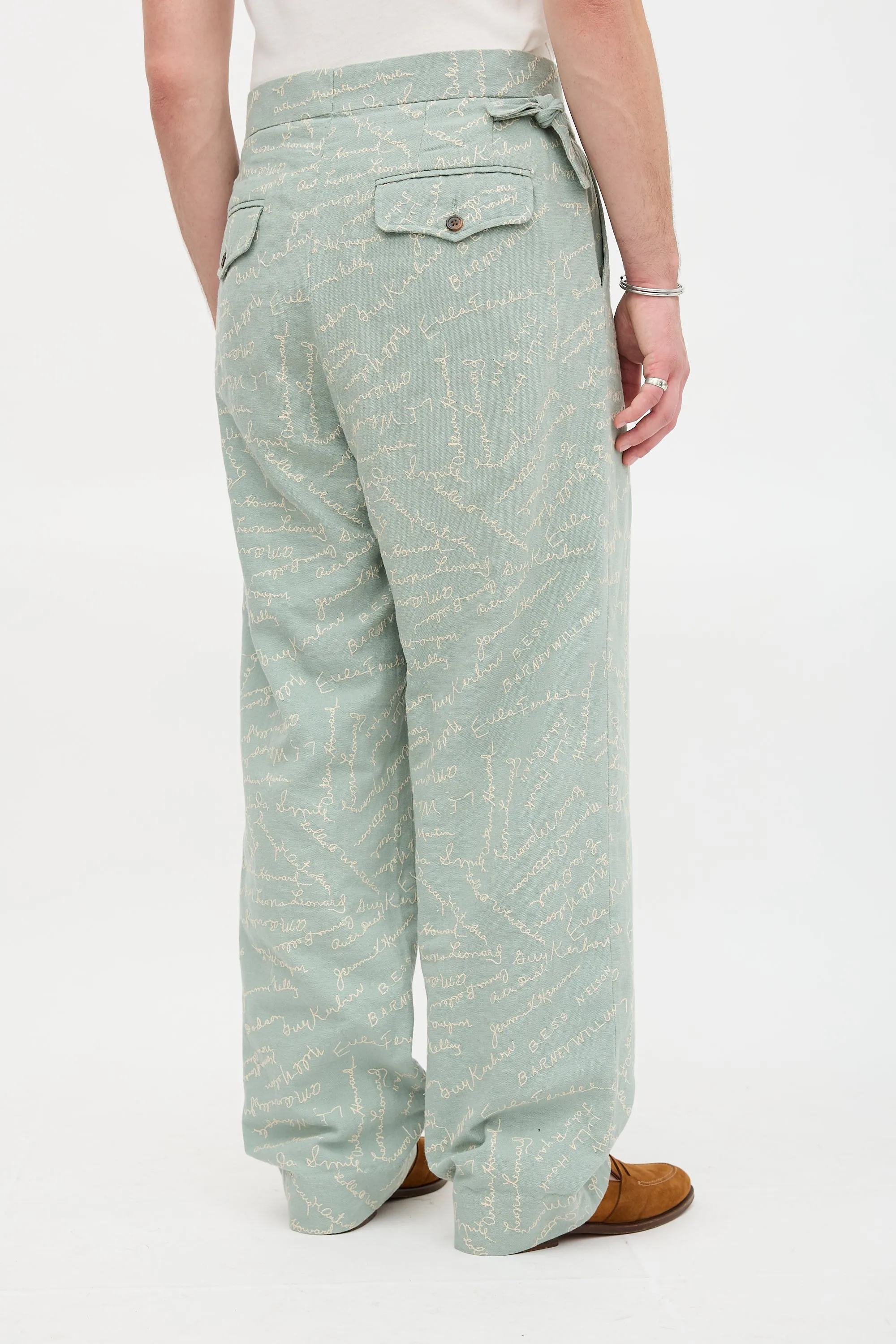 Powder Signature Trouser sold by VSP Consignment product image thumbnail 4