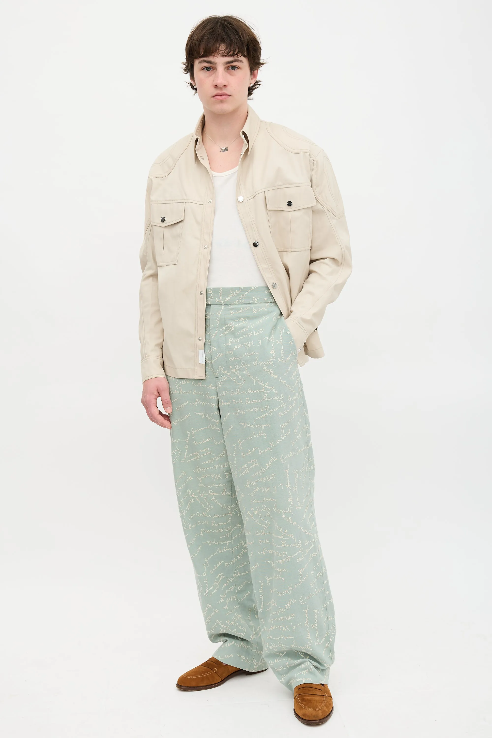 Powder Signature Trouser sold by VSP Consignment product image thumbnail 2