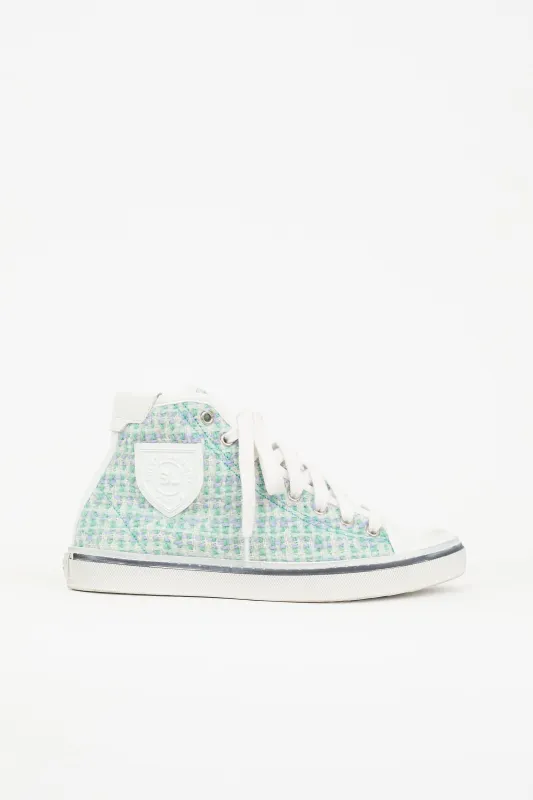 Tweed Malibu Bedford Sneaker made by Yves Saint Laurent