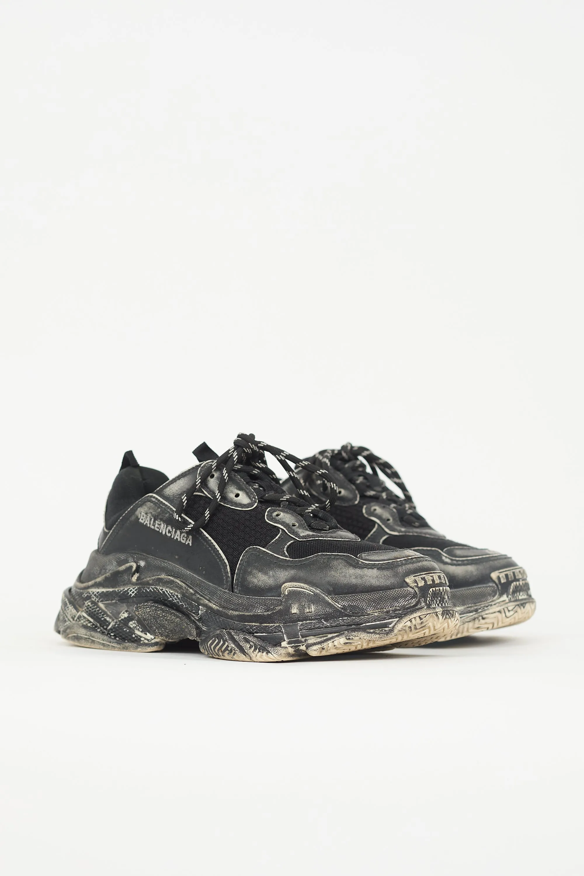 Distressed Triple S Sneaker sold by VSP Consignment product image thumbnail 3
